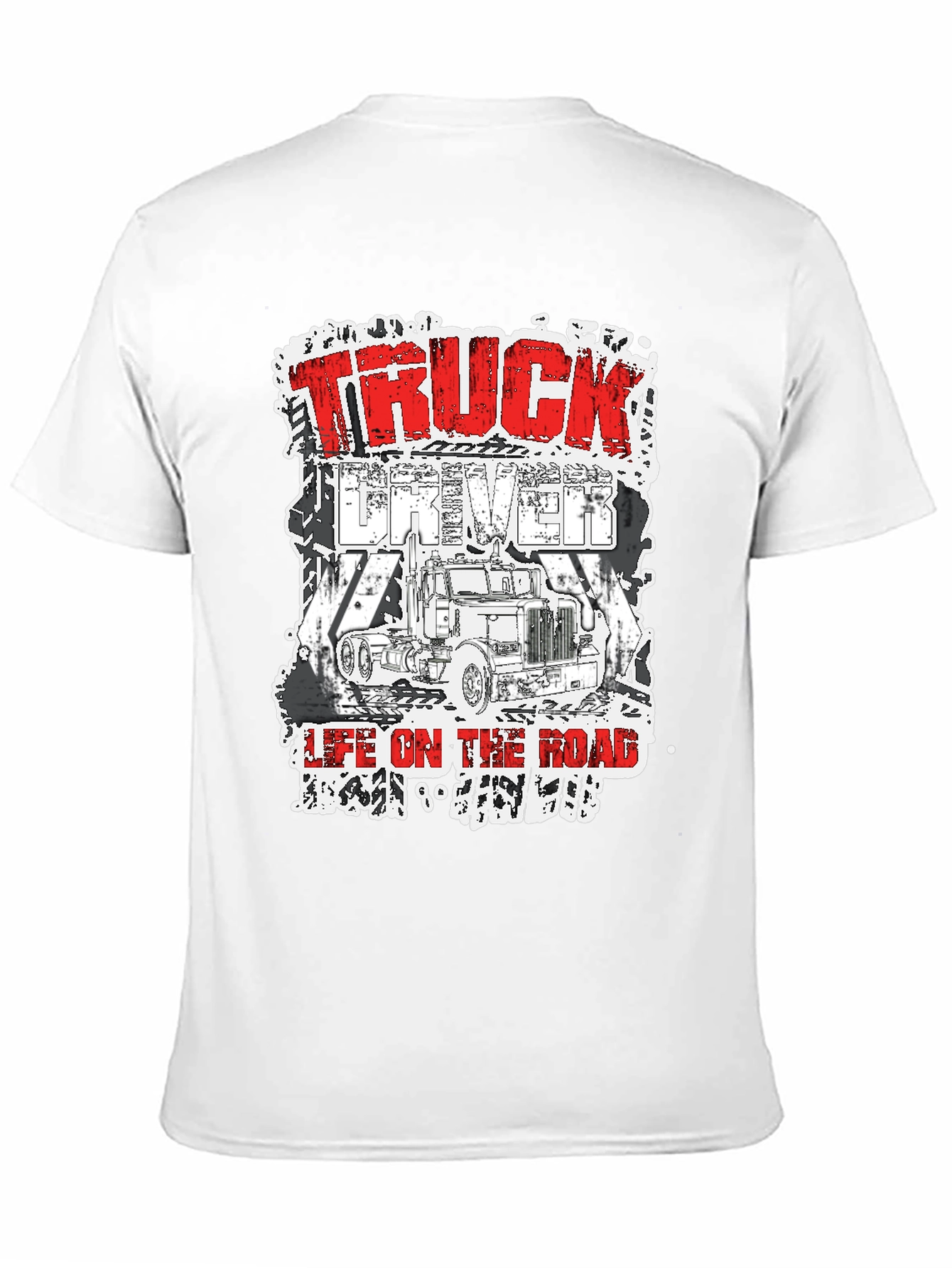 Truck Driver Life On The Road T-Shirt