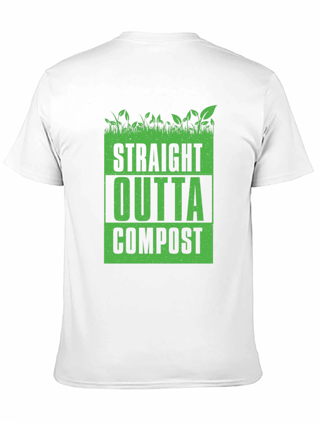 Straight Outta Compost Black Graphic Tee