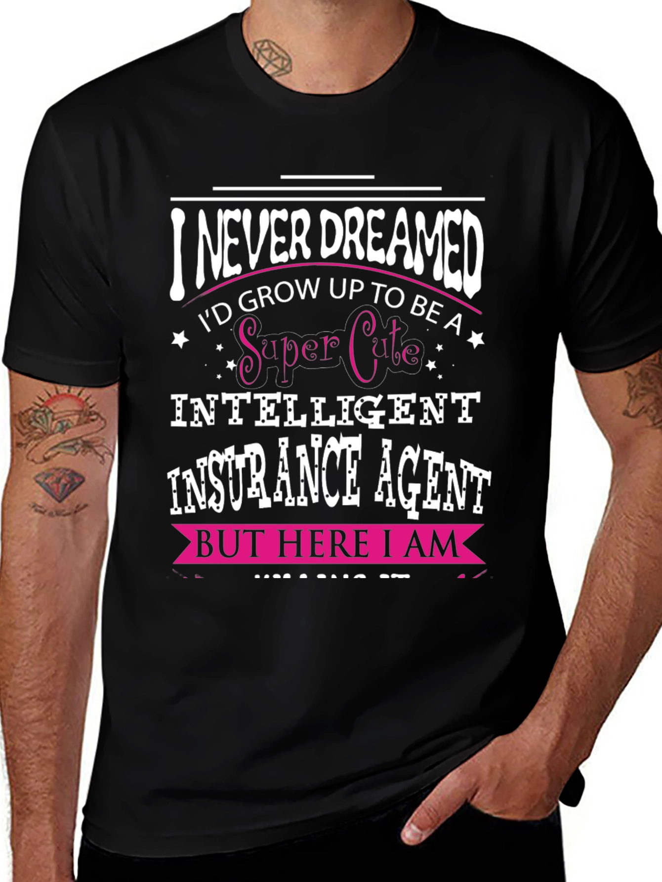 Super Cute Insurance Agent T-Shirt