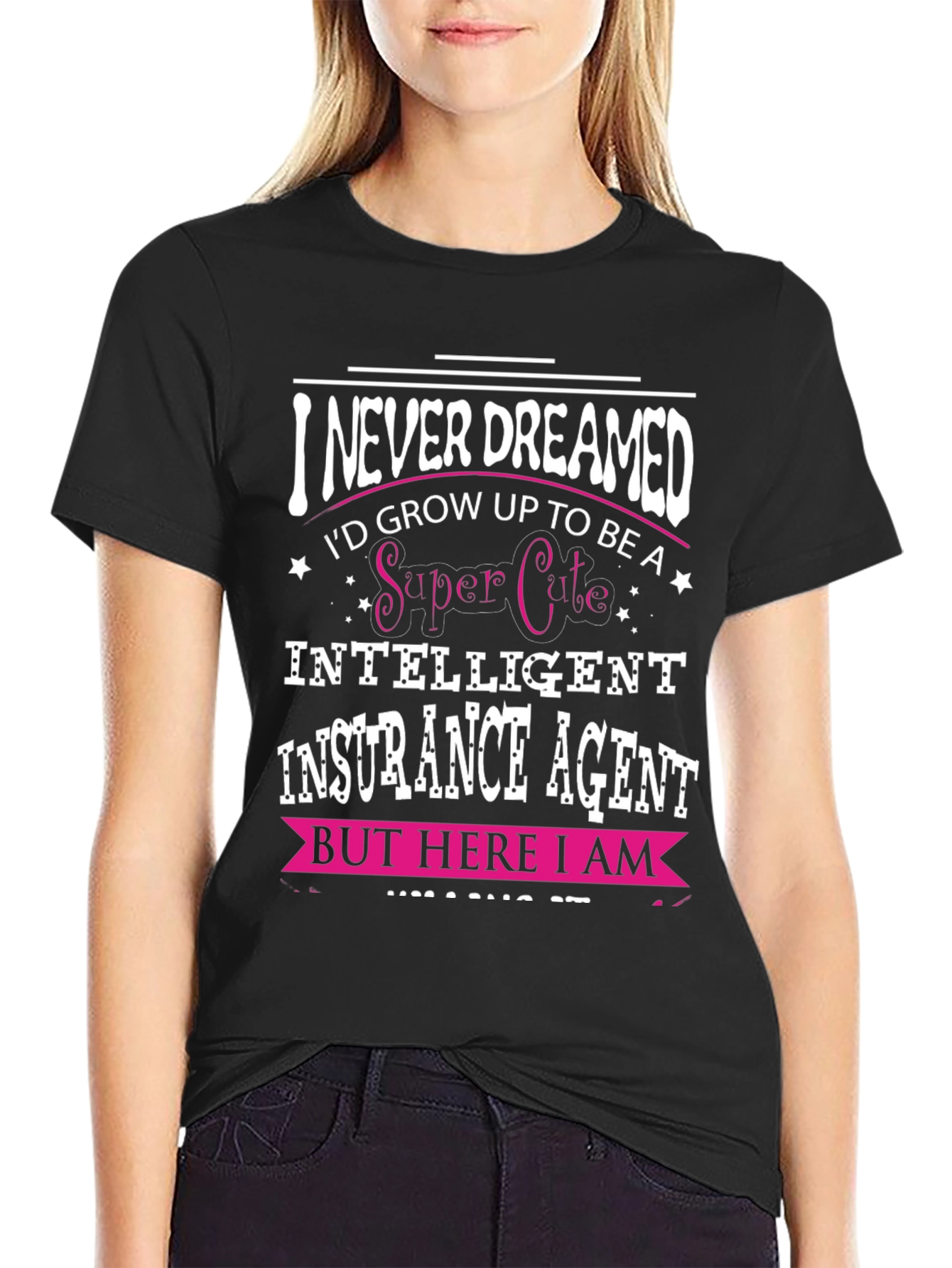 Super Cute Insurance Agent T-Shirt