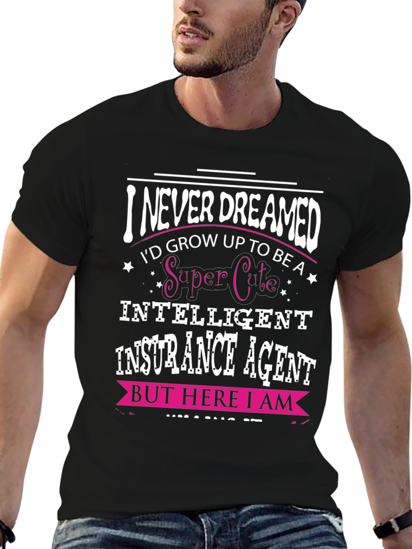 Super Cute Insurance Agent T-Shirt