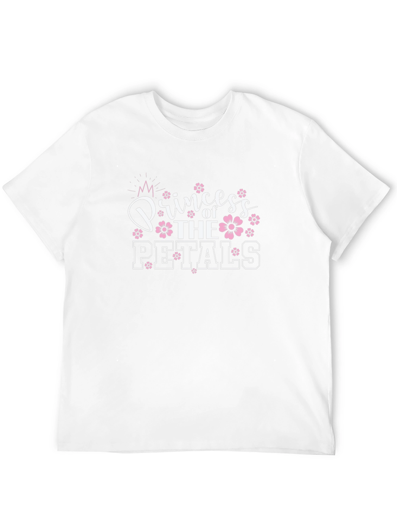Princess of the Petals Black T-Shirt