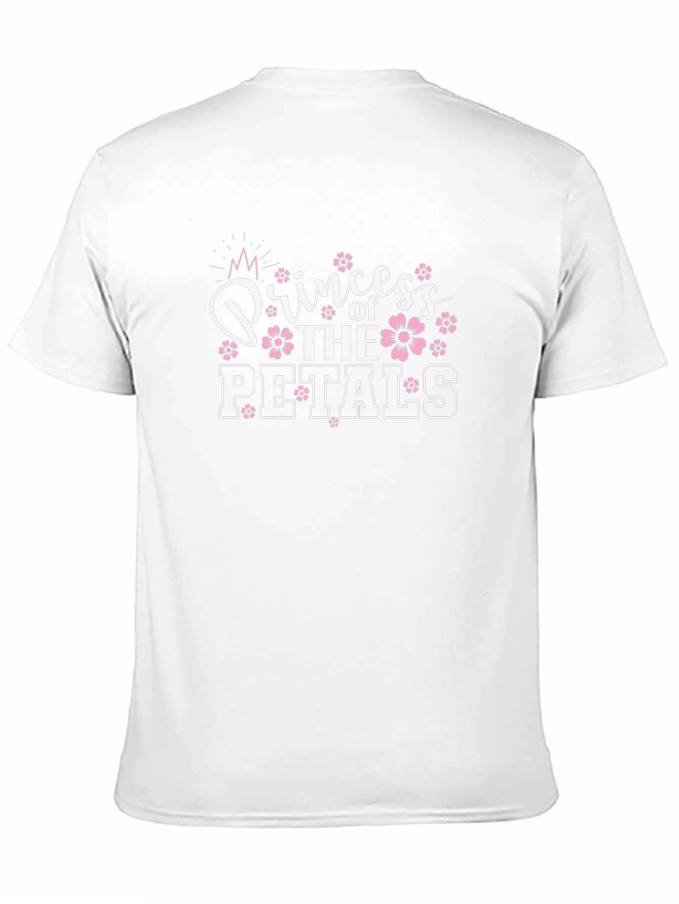 Princess of the Petals Black T-Shirt