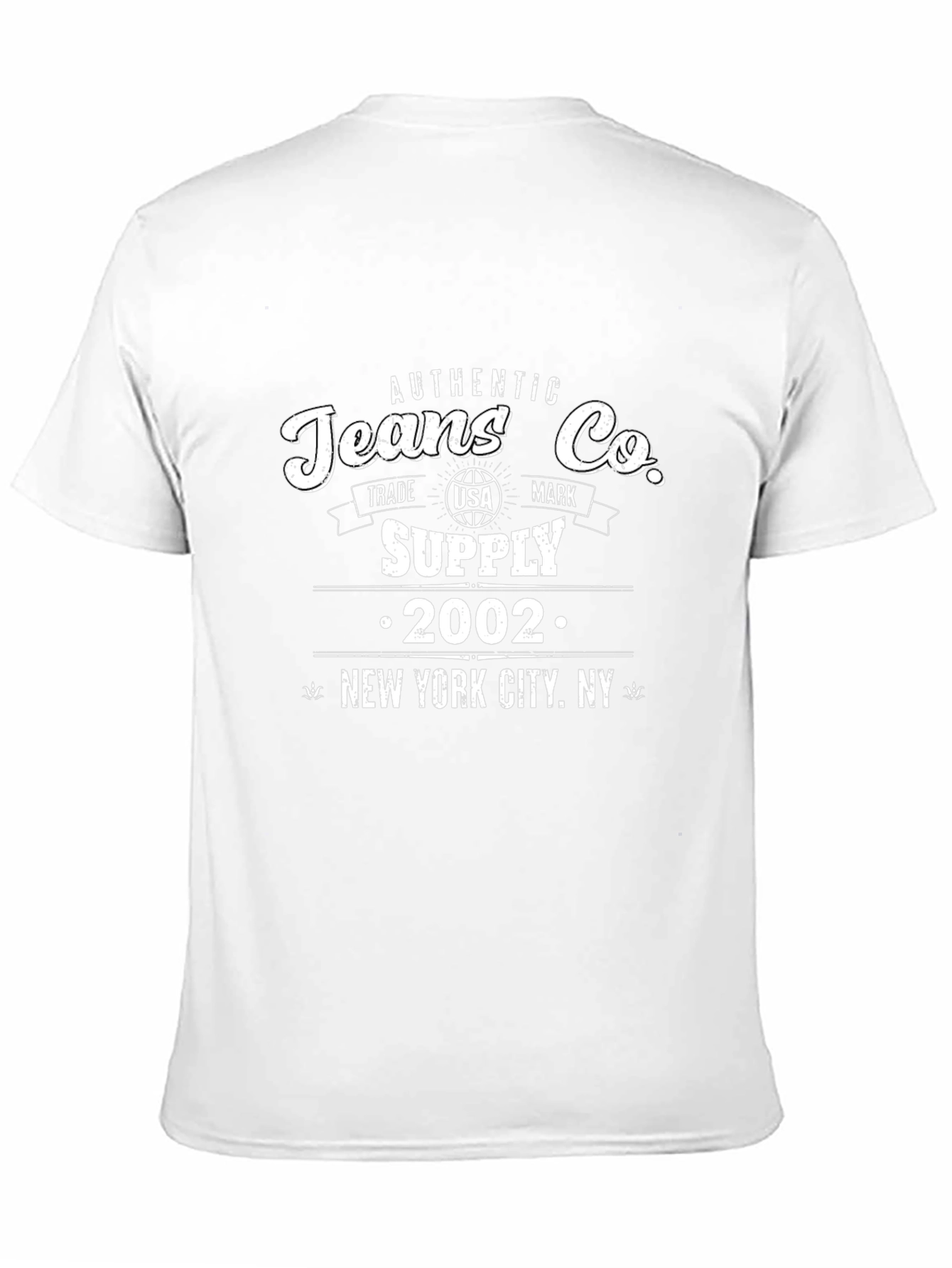 Authentic Jeans Co. Black Graphic Tee