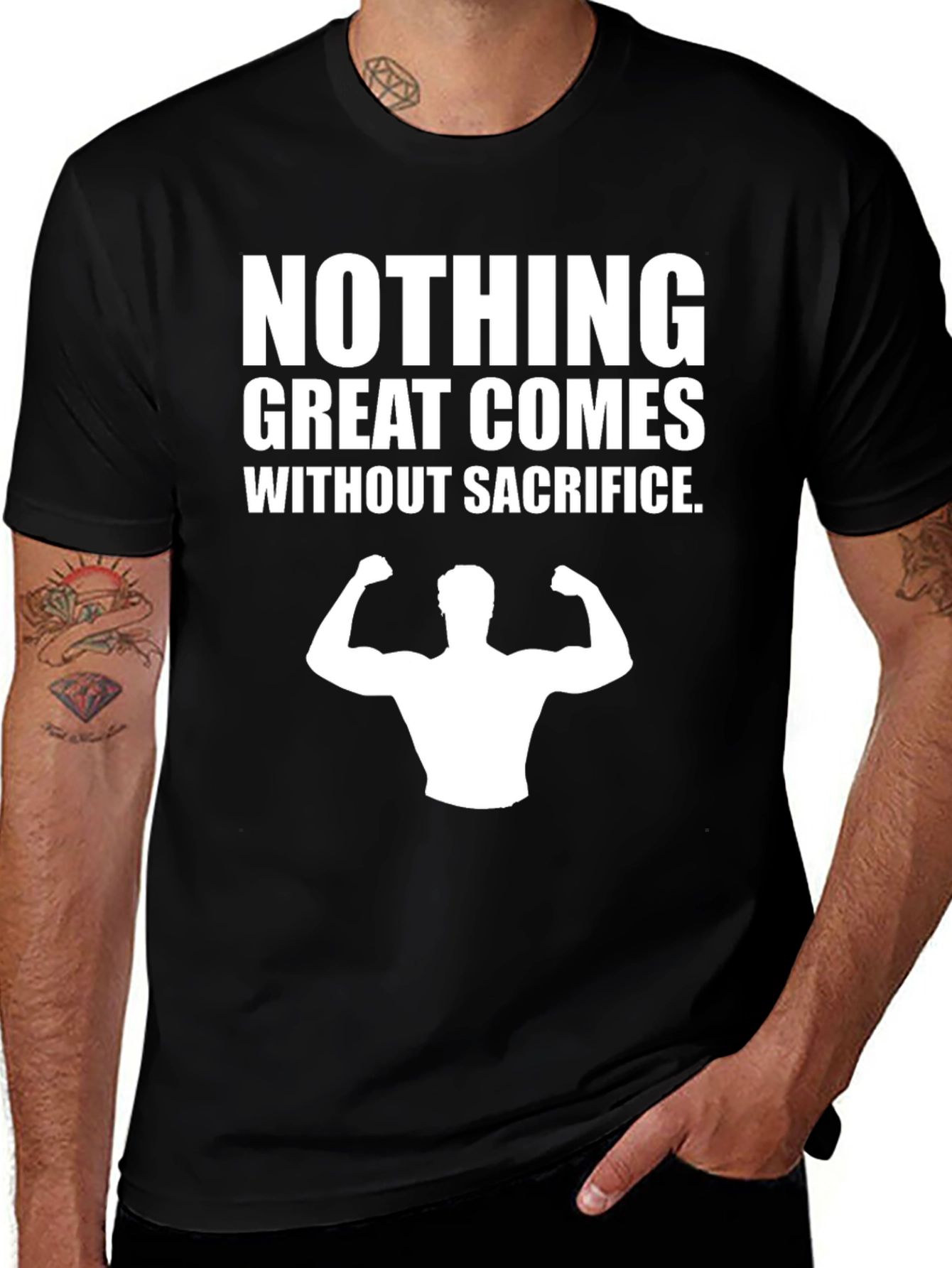 Nothing Great Comes Without Sacrifice Graphic Tee