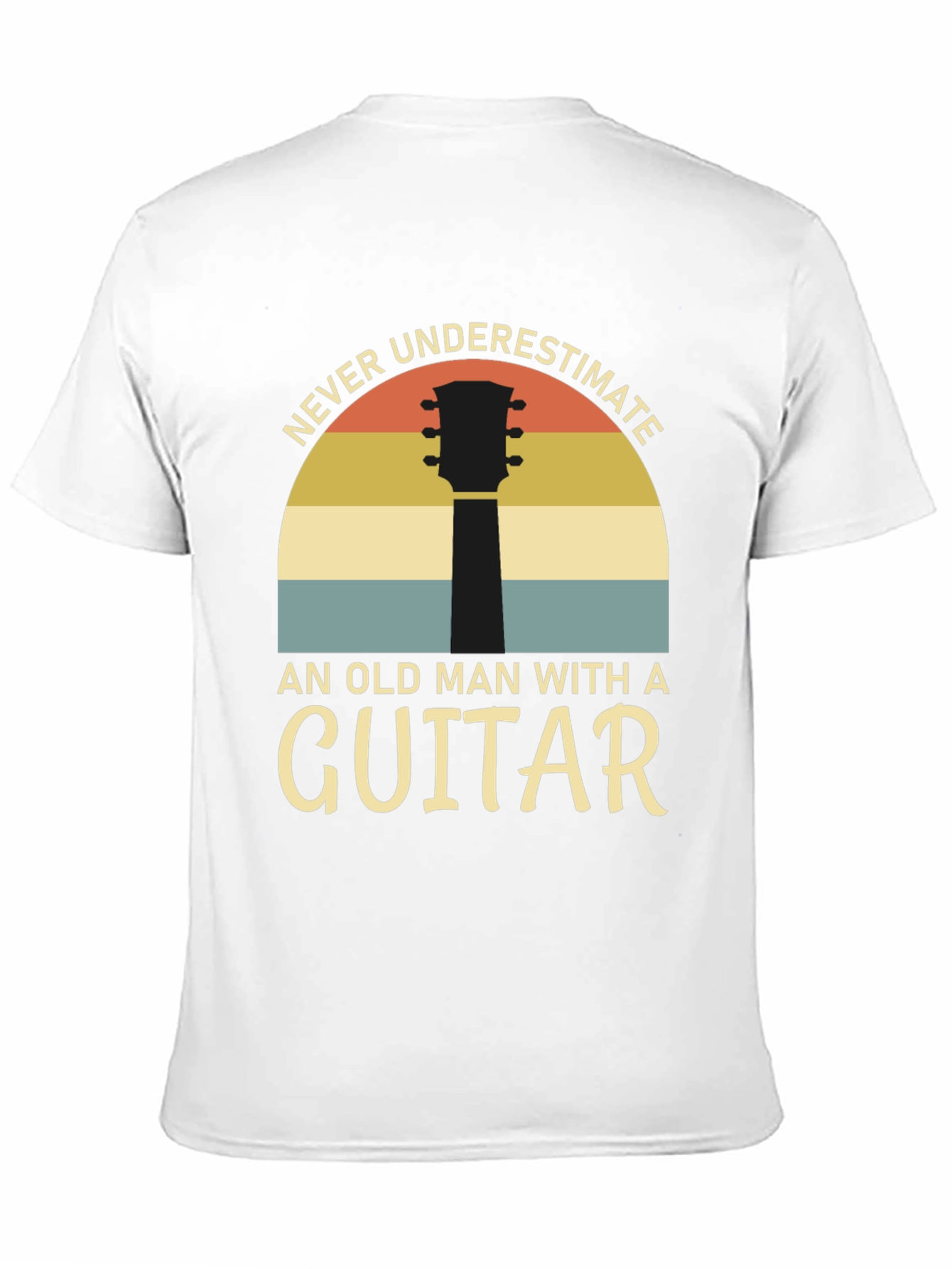 Never Underestimate Guitarist T-Shirt