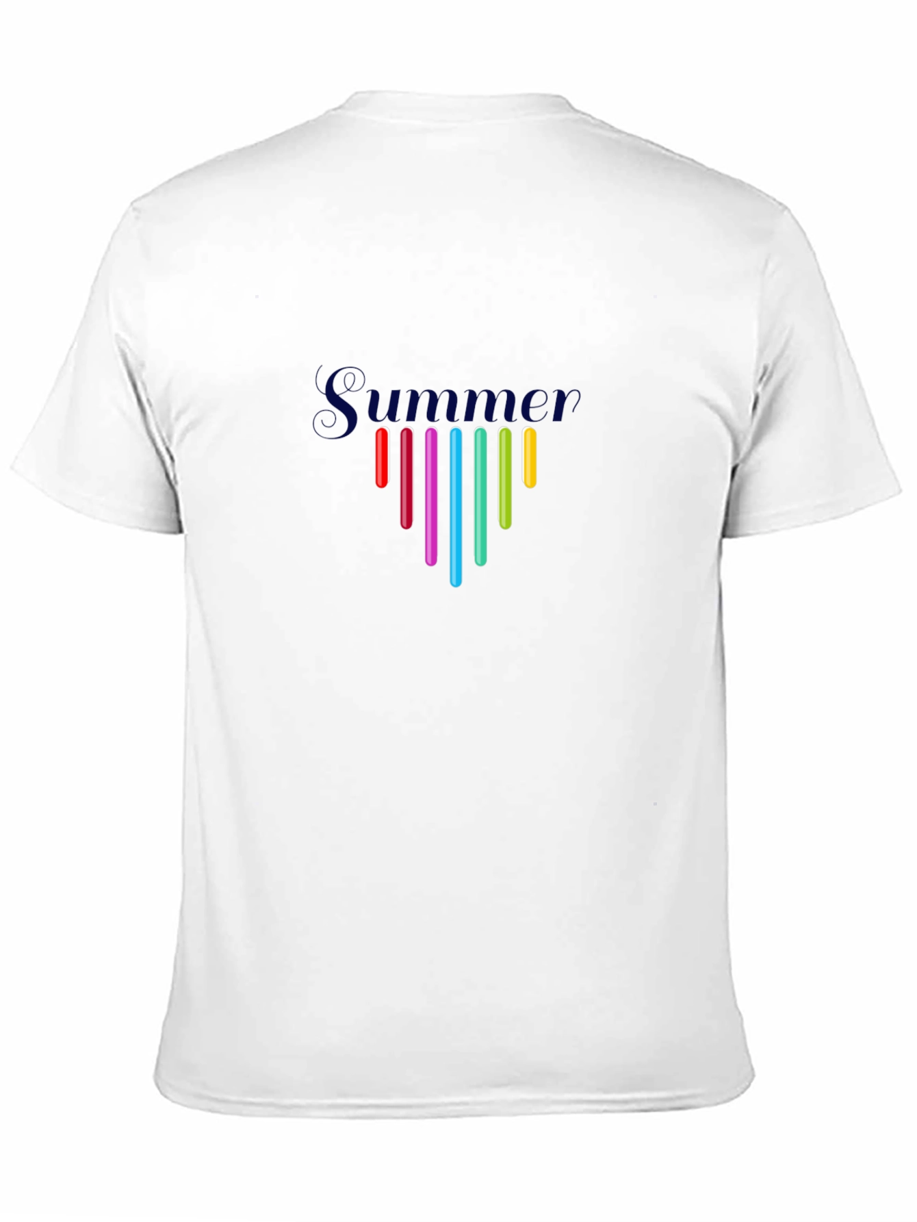 Summer Vibes Black Graphic Tee