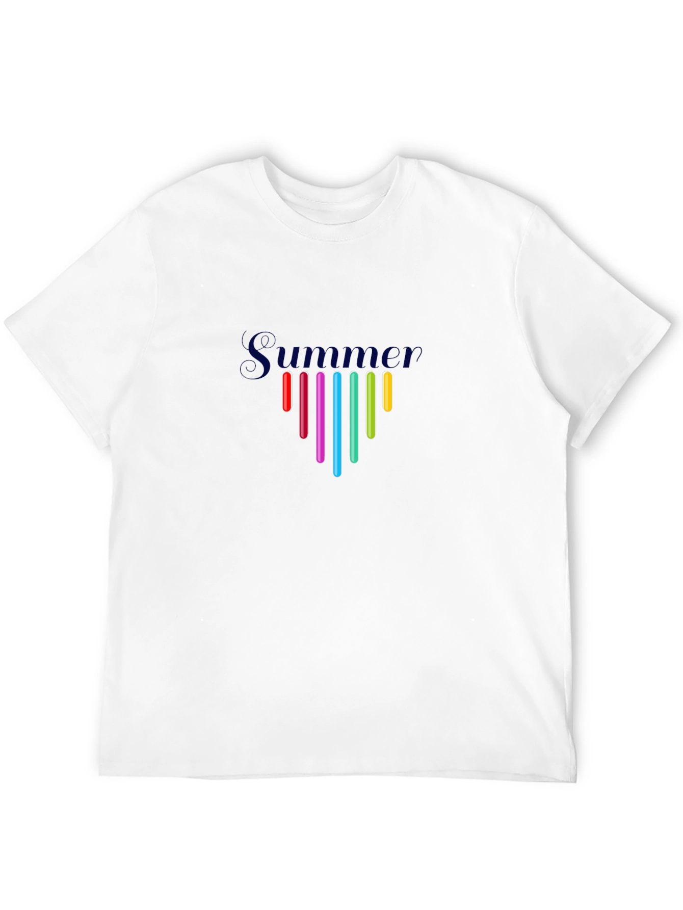 Summer Vibes Black Graphic Tee