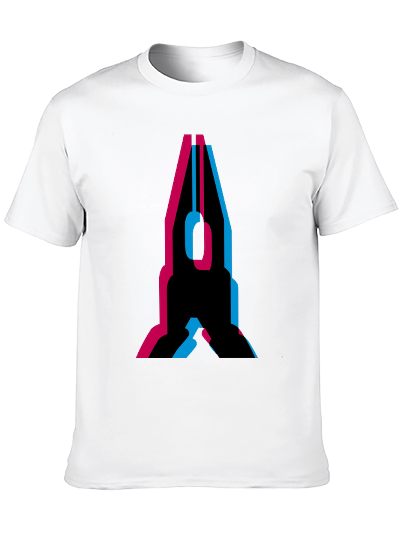Retro Tech Black T-Shirt