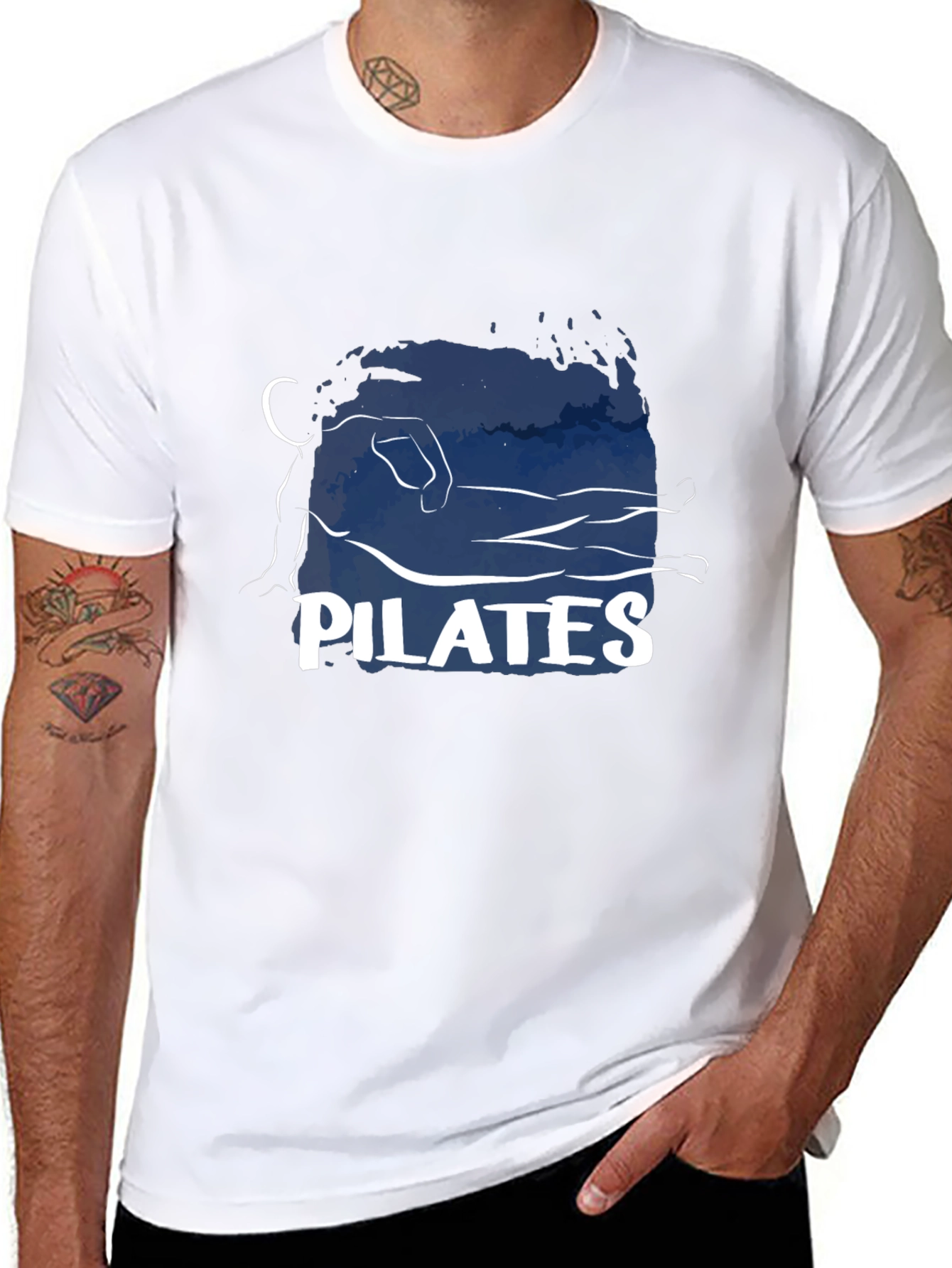 Pilates Silhouette Graphic Tee - Unisex