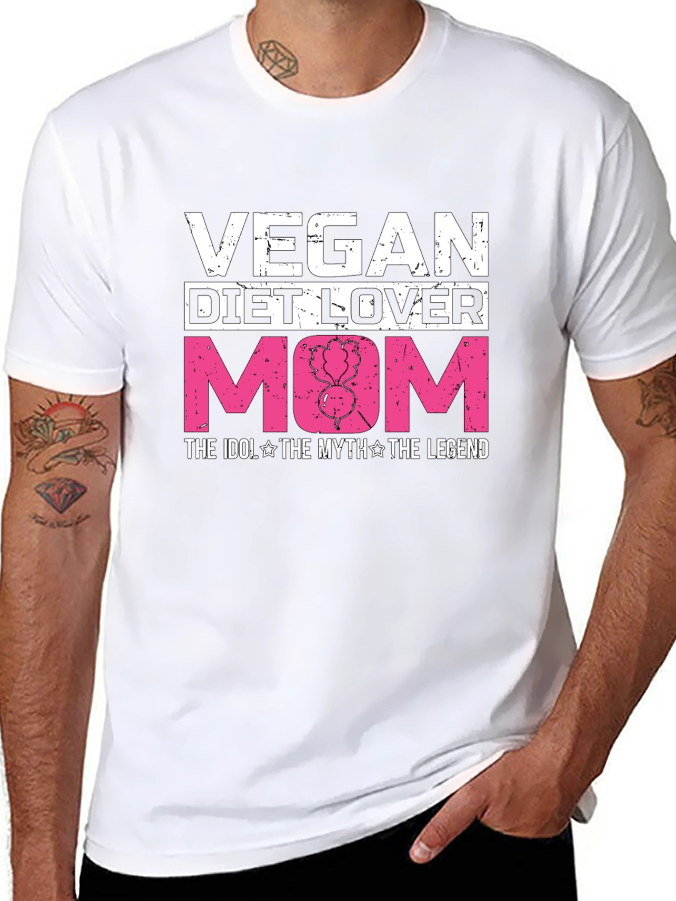 Vegan Diet Lover Mom T-Shirt