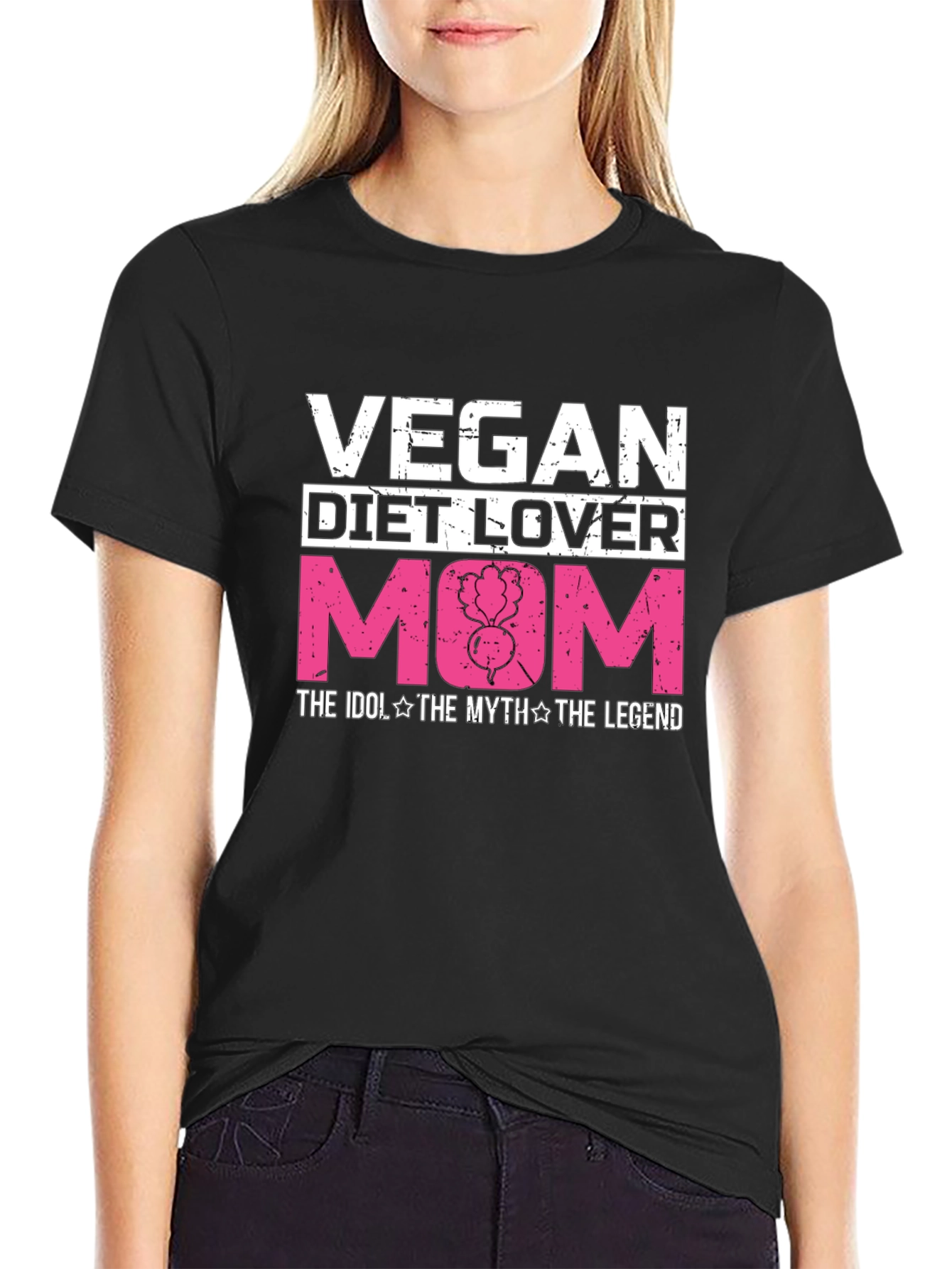 Vegan Diet Lover Mom T-Shirt