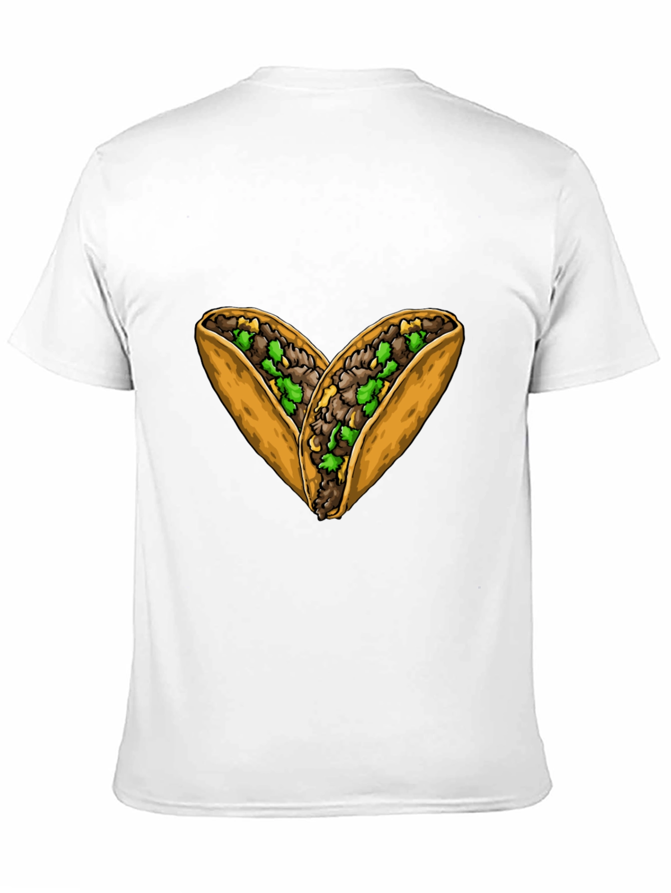 Taco Heart Graphic Black T-Shirt