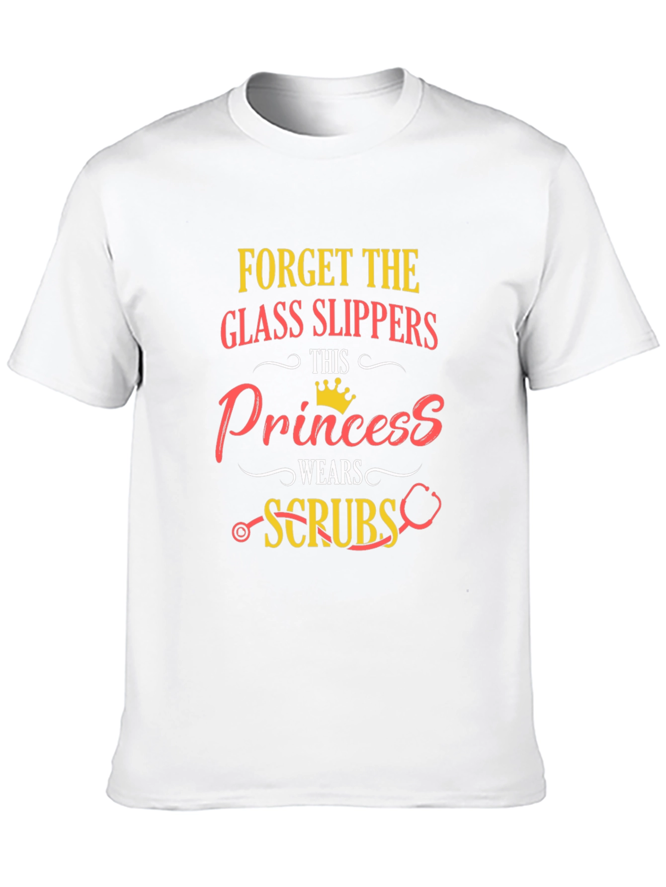 Princess Wears Scrubs Graphic Tee
