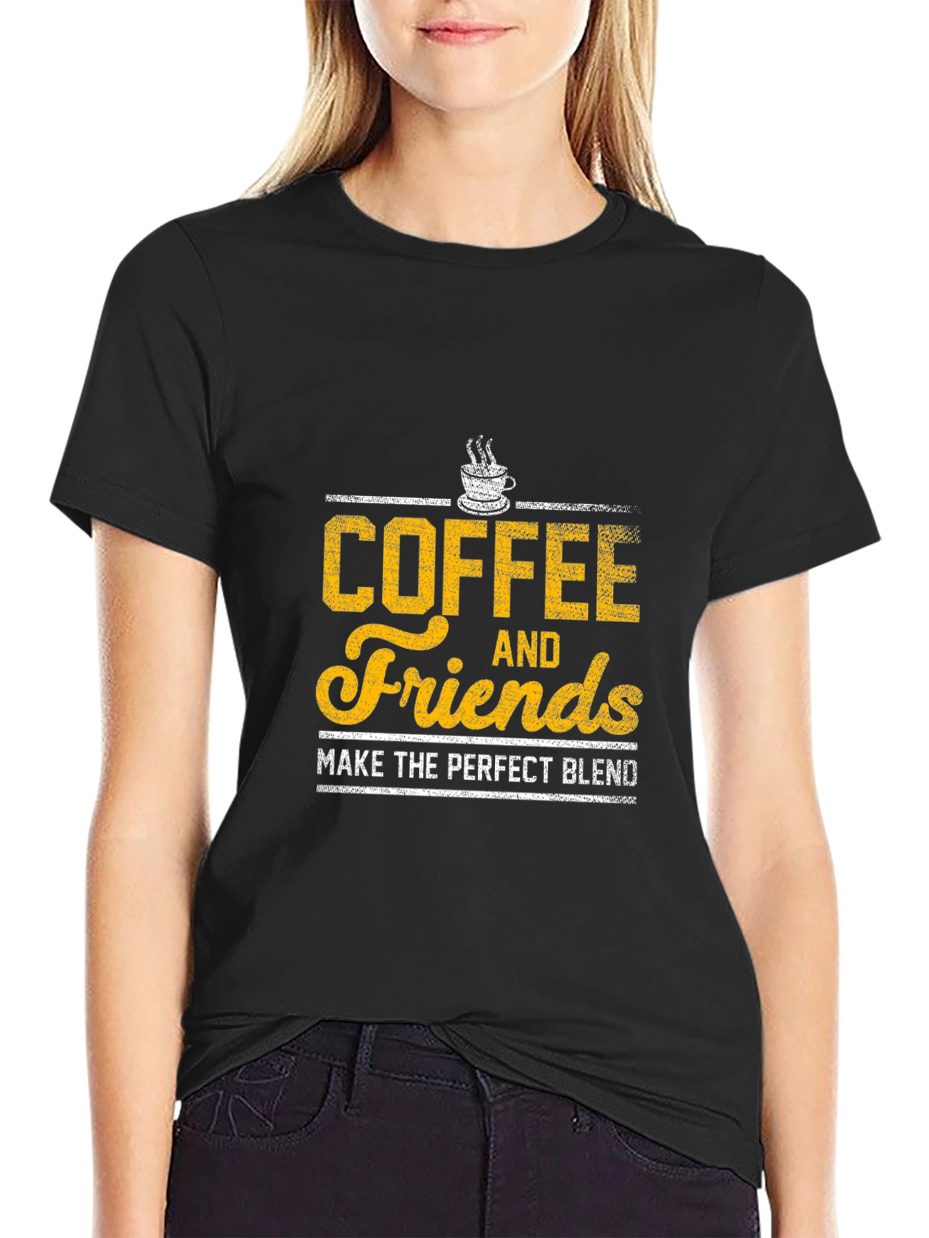 Coffee and Friends Graphic T-Shirt