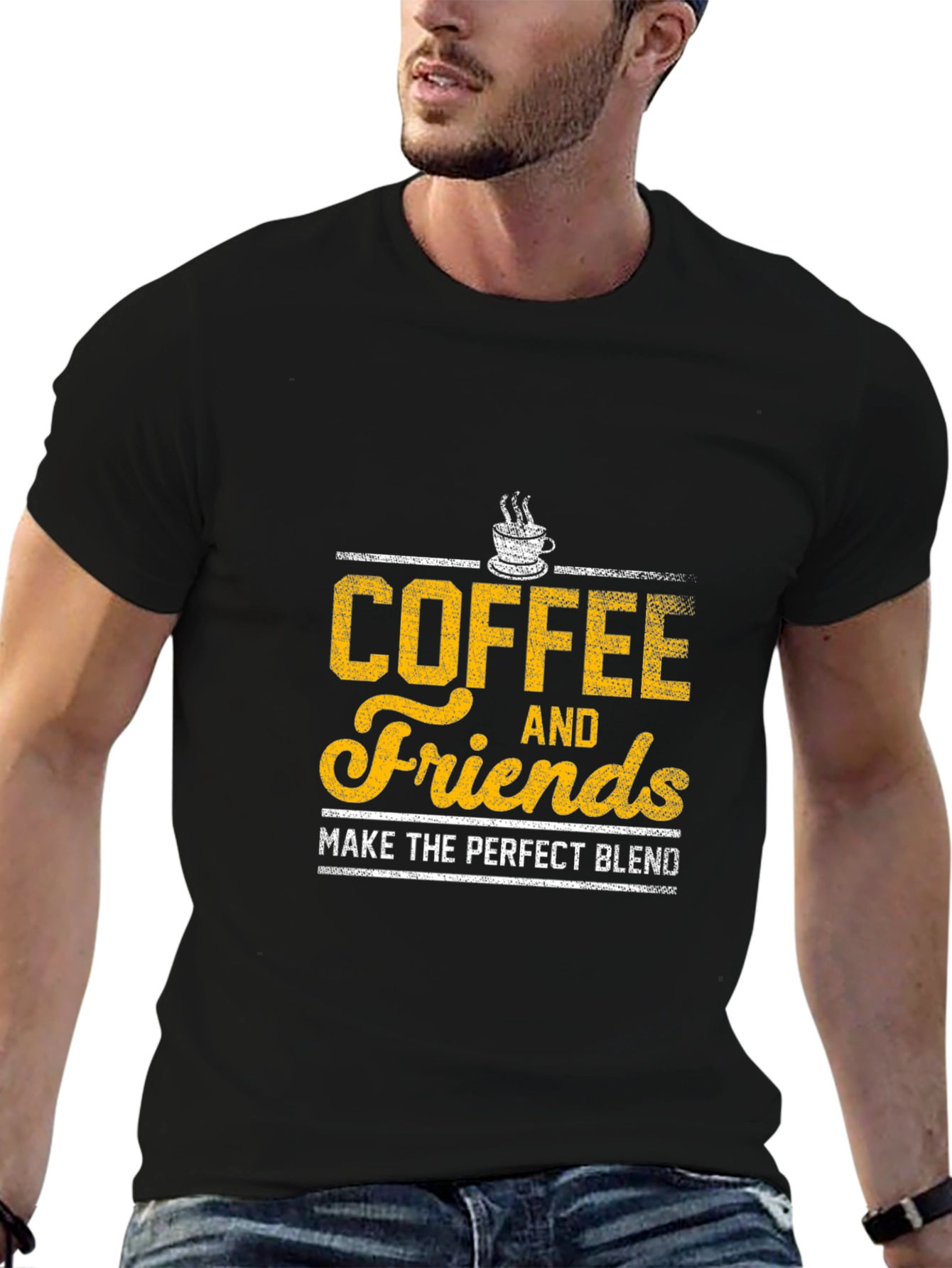 Coffee and Friends Graphic T-Shirt