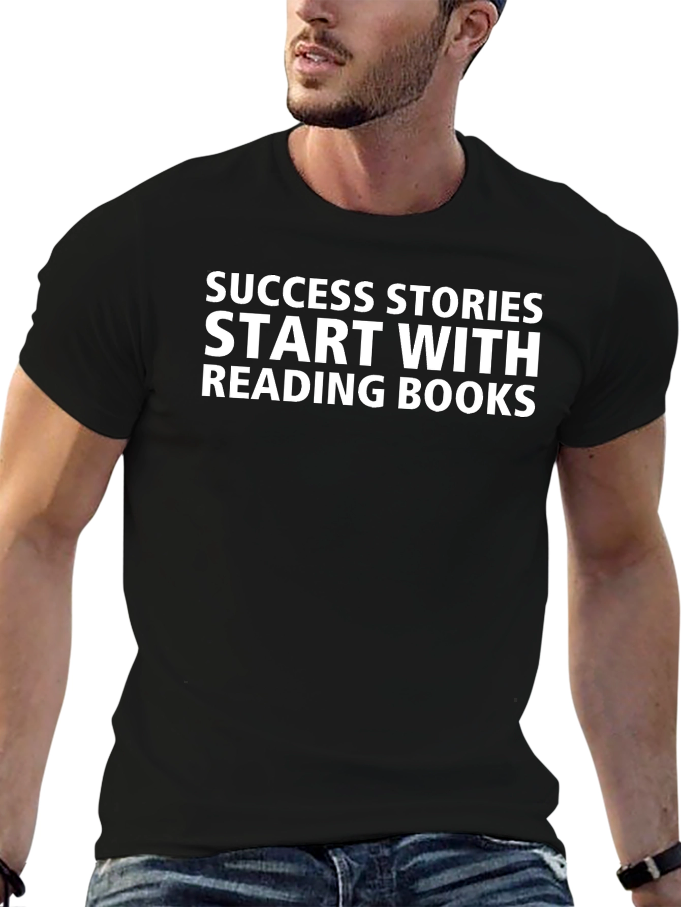 Success Stories T-Shirt - Reading Books Tee