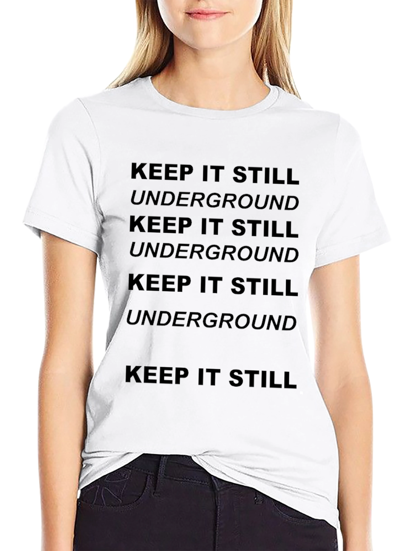 Keep It Still Underground Graphic Tee