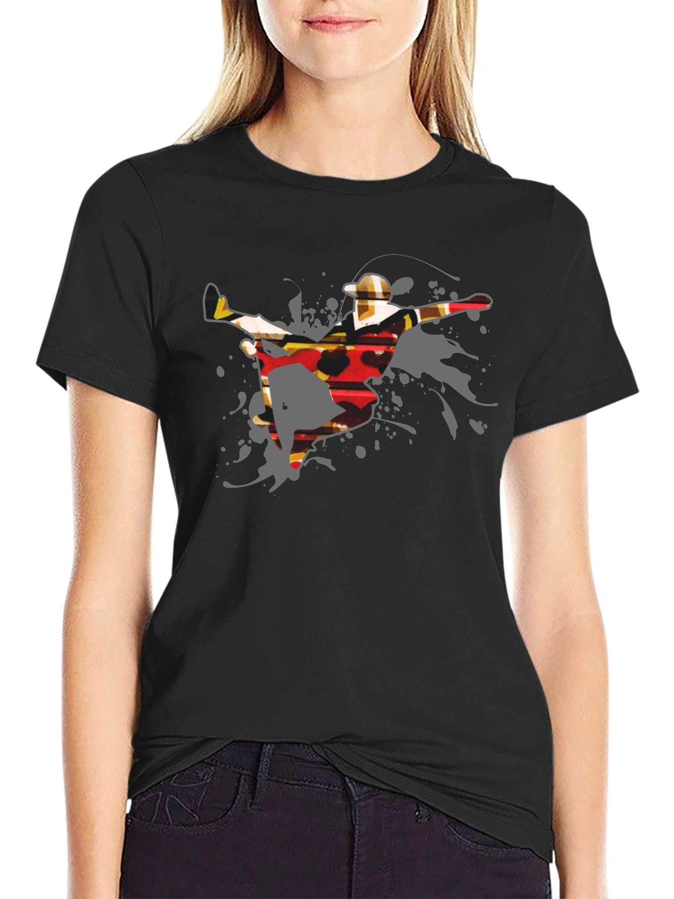 Maryland Flag Dab T-Shirt