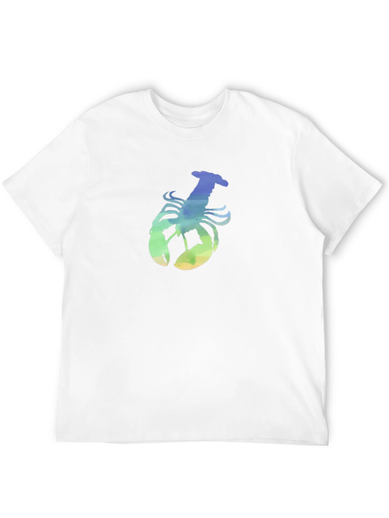 Lobster Graphic Black T-Shirt Casual Wear