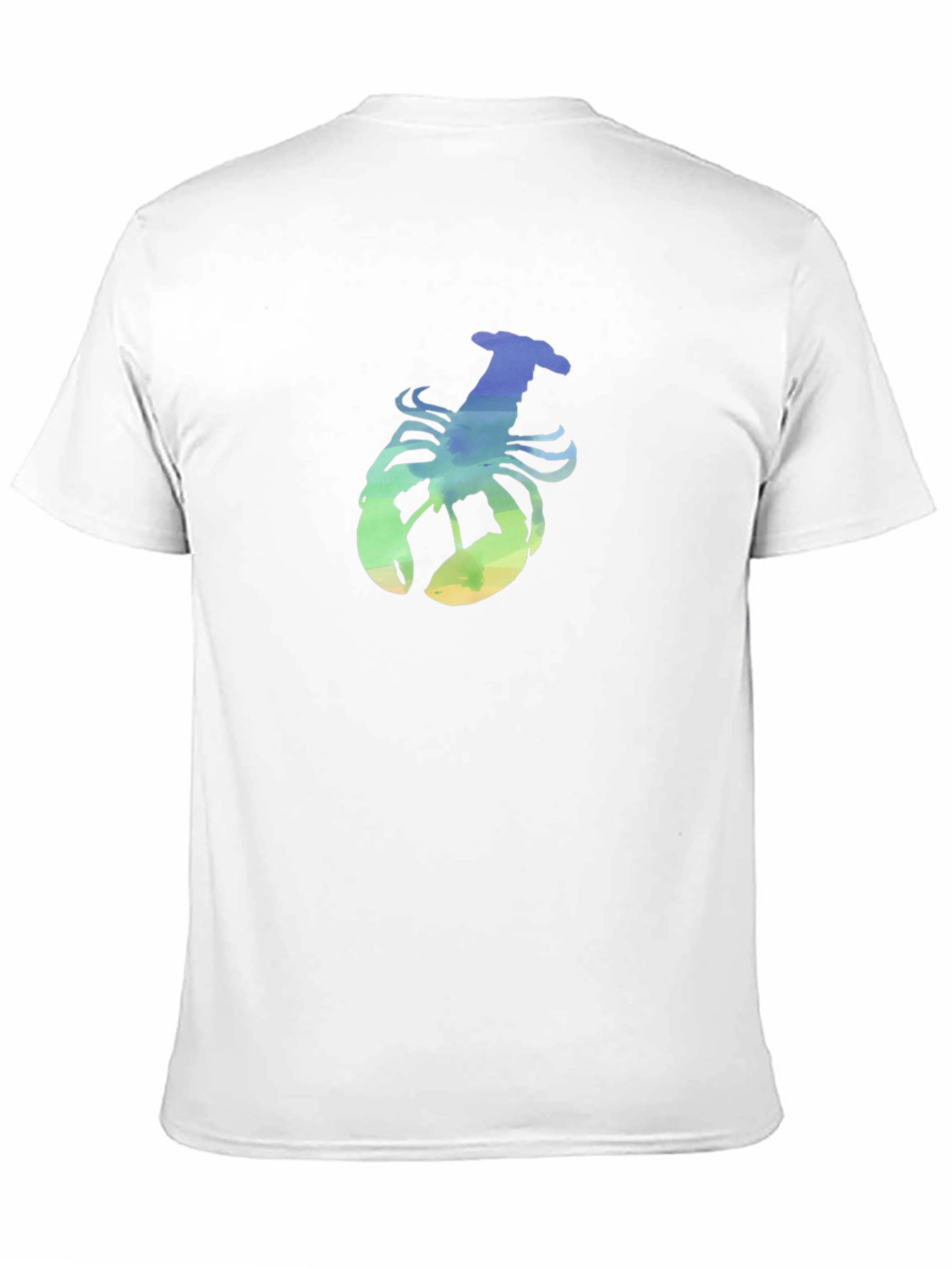 Lobster Graphic Black T-Shirt Casual Wear