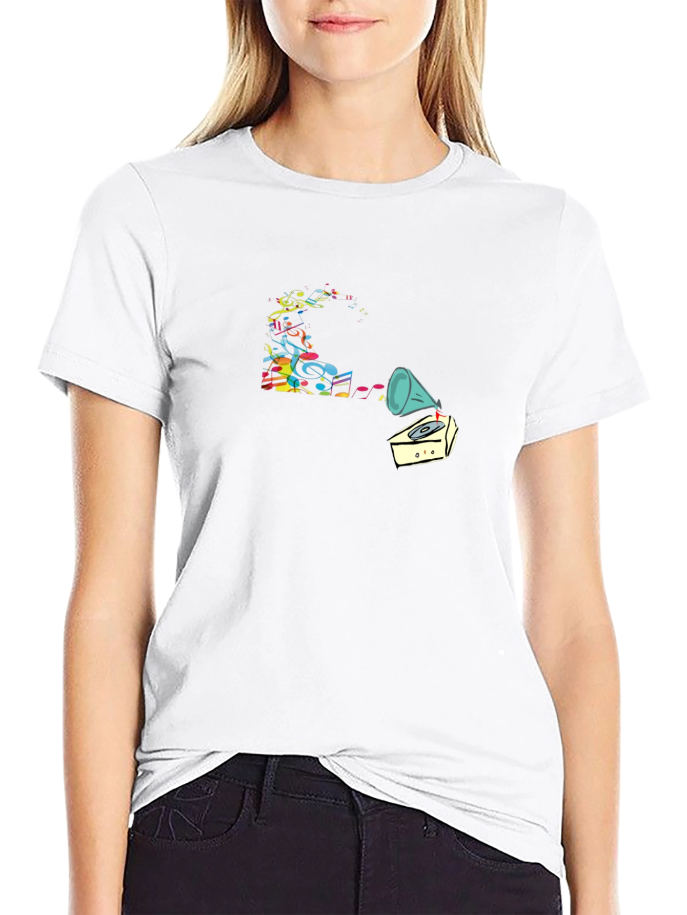 Retro Music Graphic T-Shirt