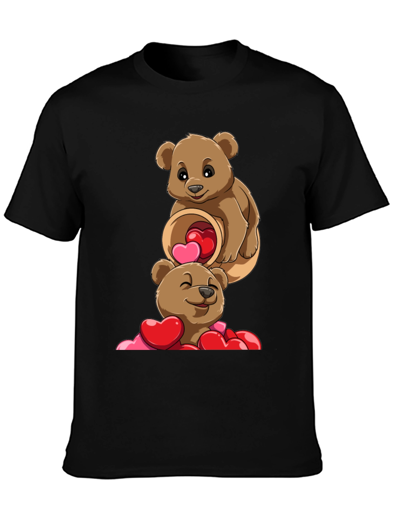 Bear Hugs & Hearts T-Shirt - Valentines Day Tee