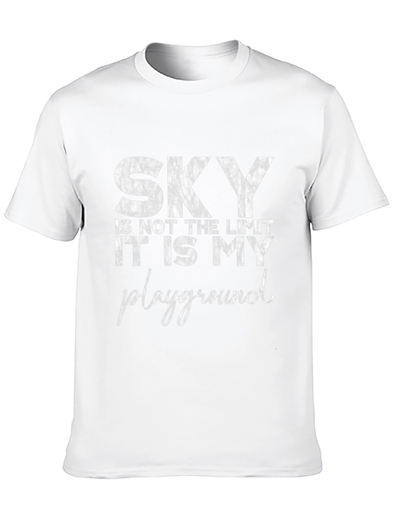 Sky is My Playground Black Graphic Tee
