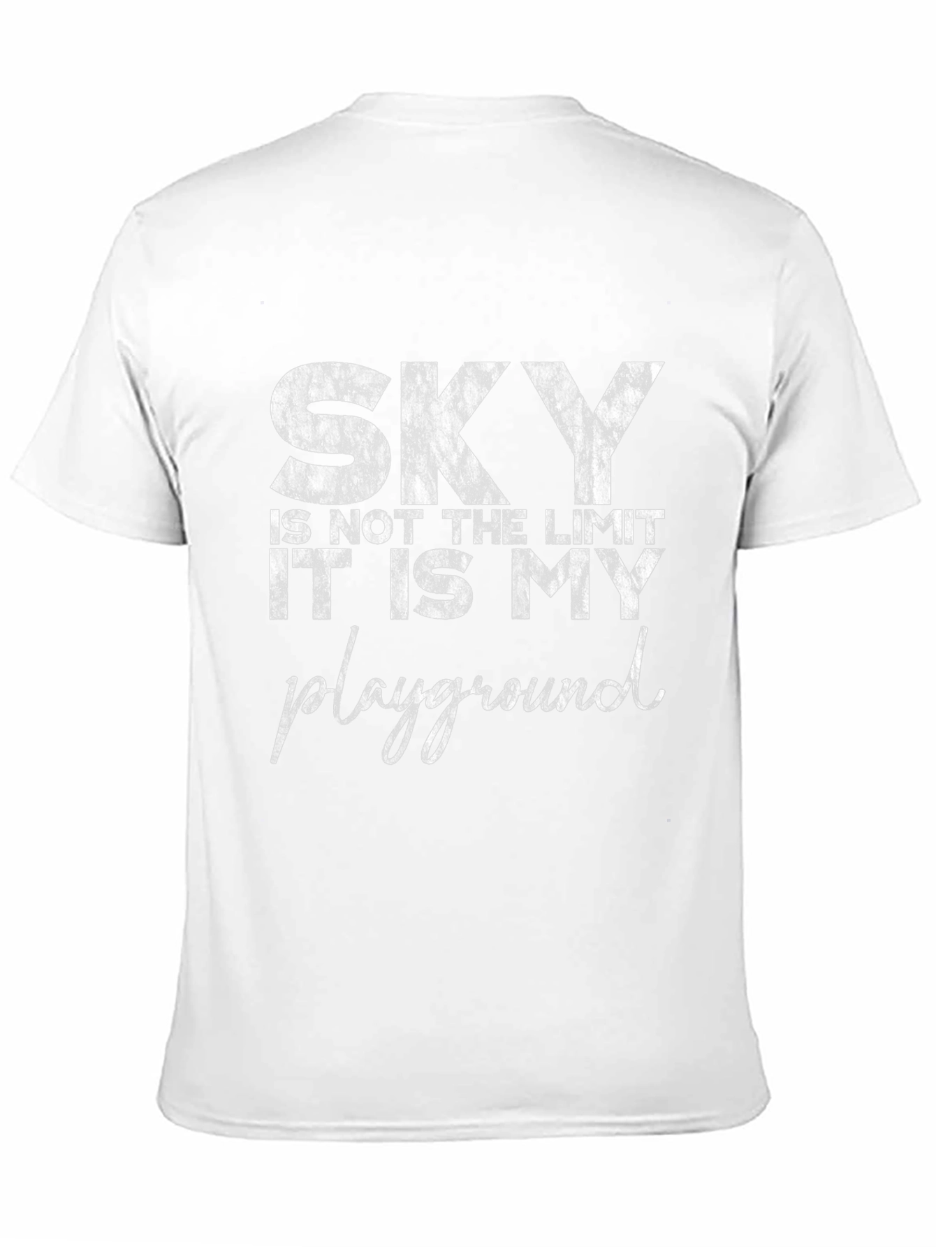 Sky is My Playground Black Graphic Tee
