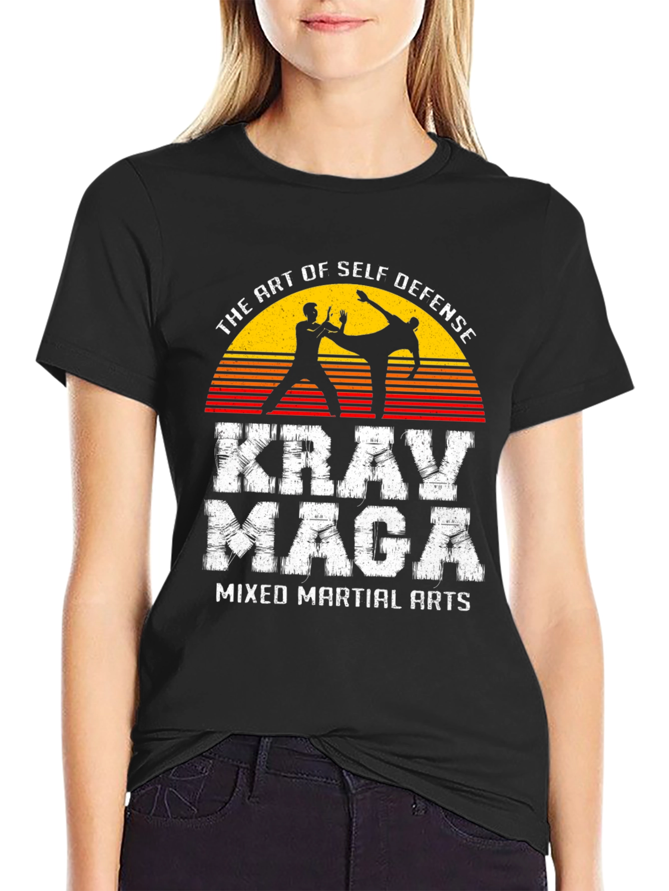Krav Maga Self Defense T-Shirt - Mixed Martial Arts