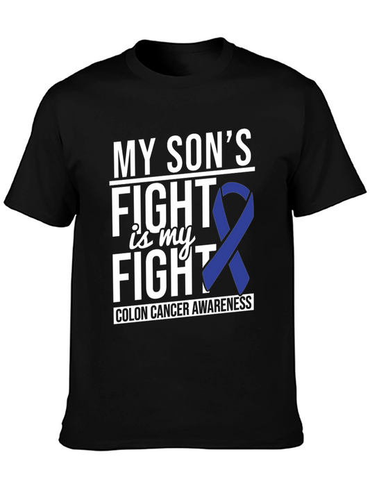 My Sons Fight is My Fight Colon Cancer Awareness T-Shirt