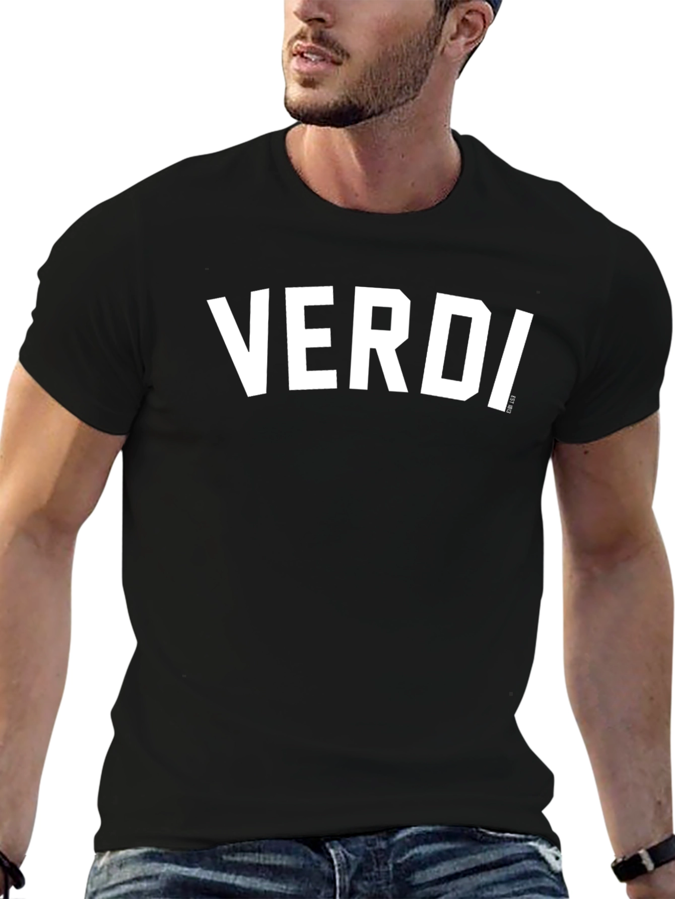 VERDI Bold Graphic T-Shirt - Classic Style