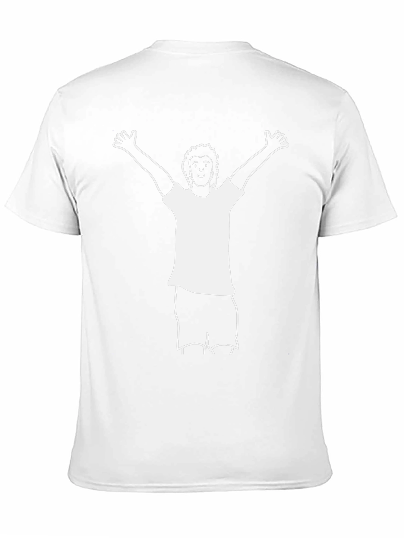 Graphic Tee - Happy Man Design