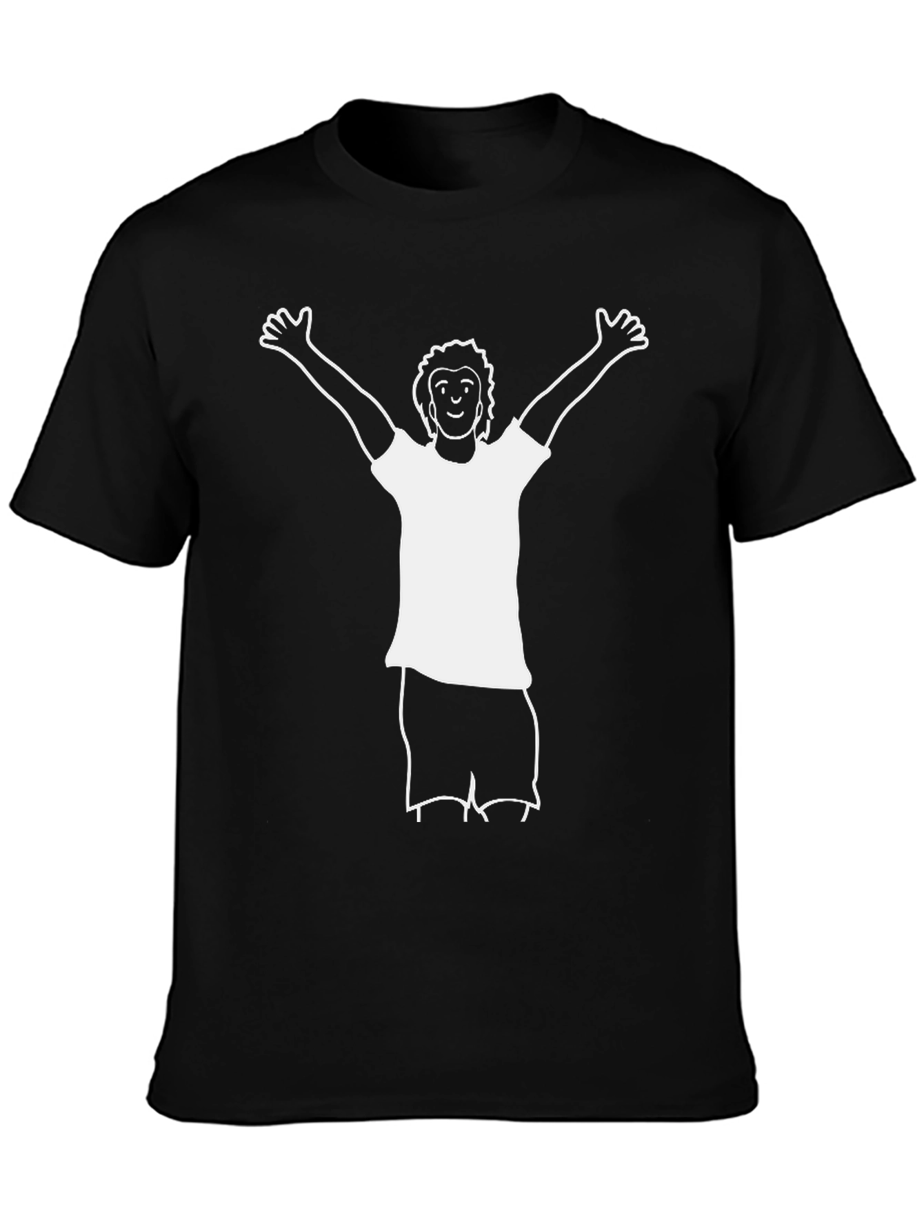 Graphic Tee - Happy Man Design