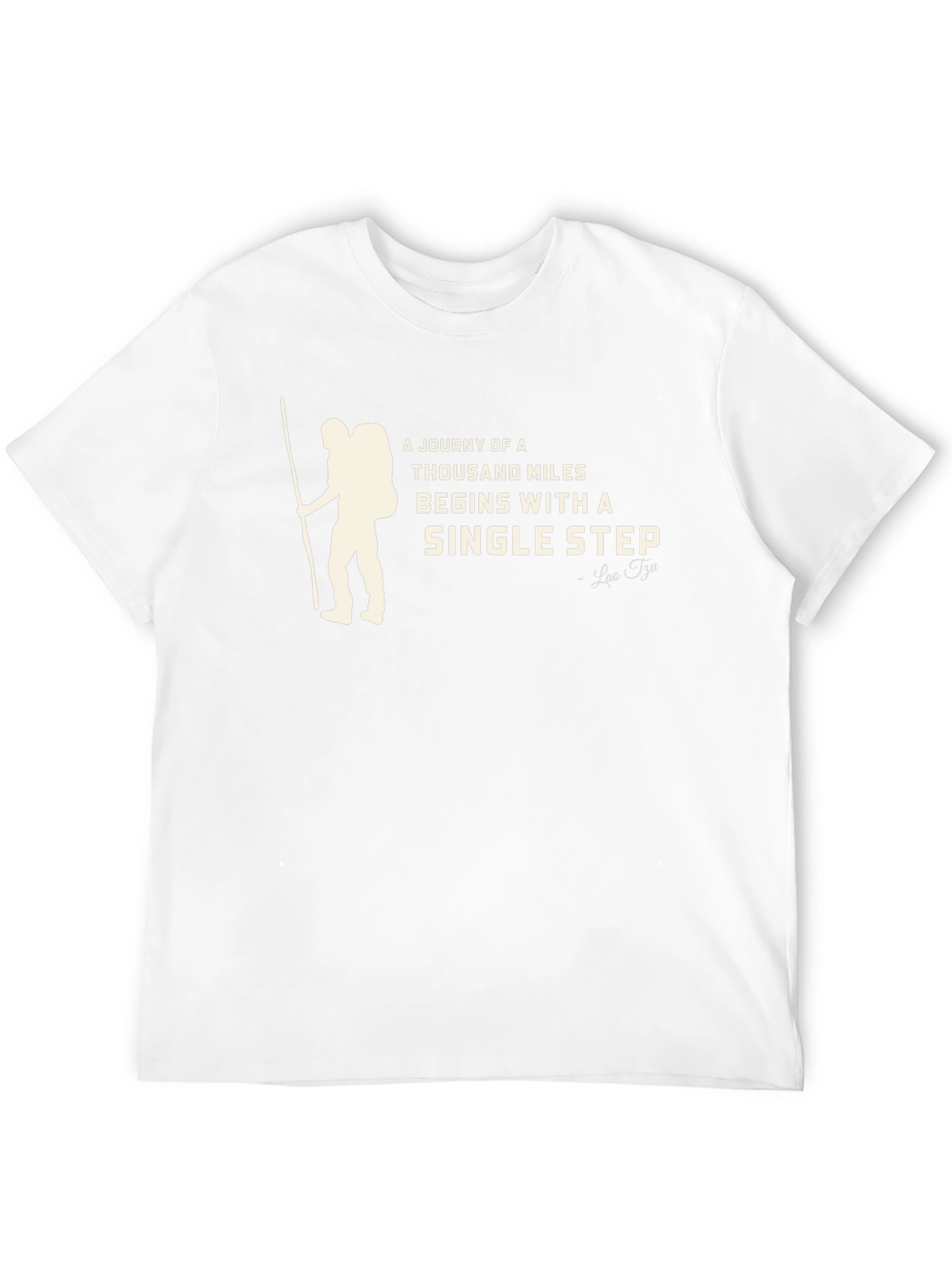 Inspirational Hiker T-Shirt: A Journey Begins