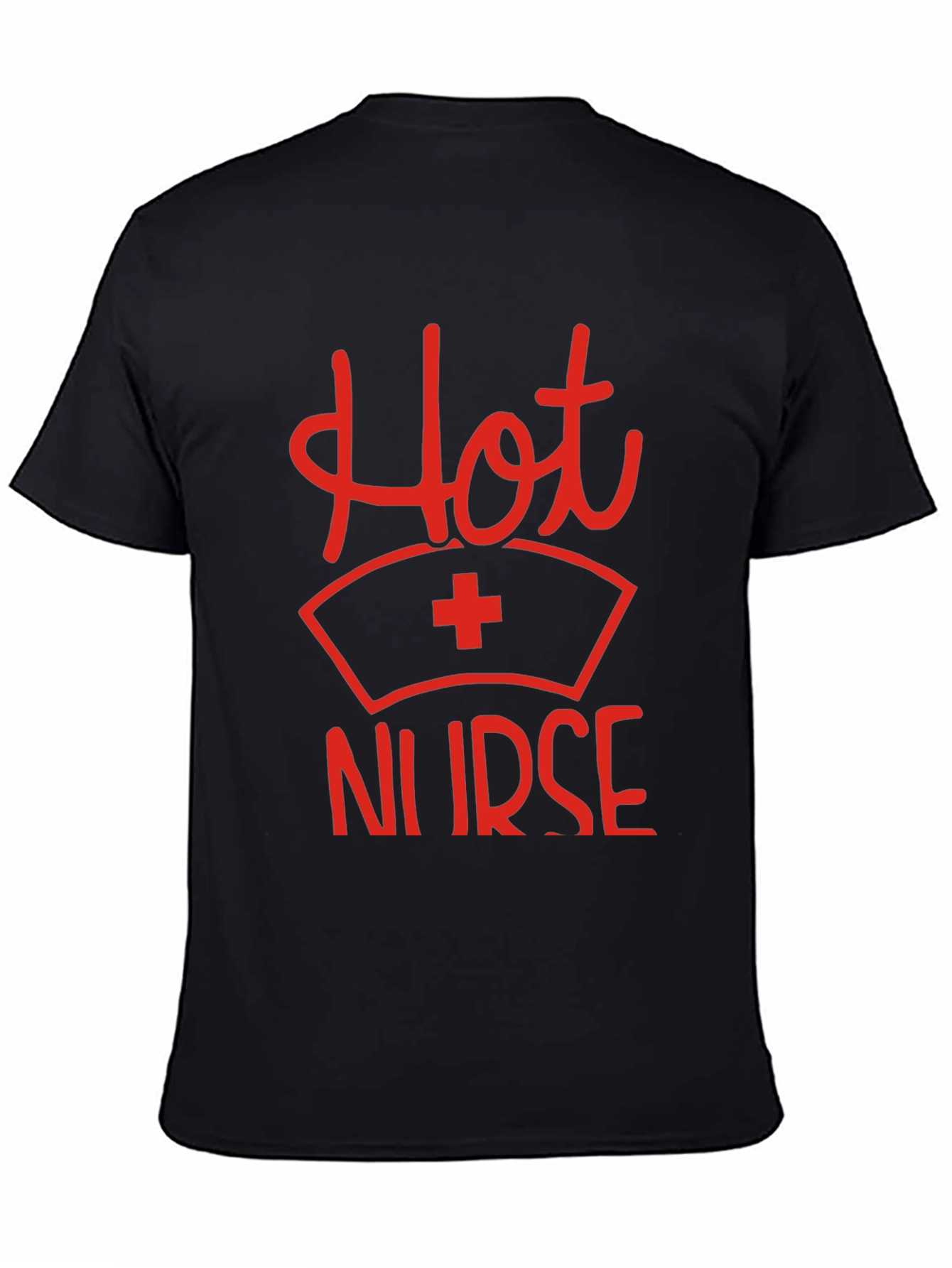 Hot Nurse Graphic Tee - Novelty Medical T-Shirt