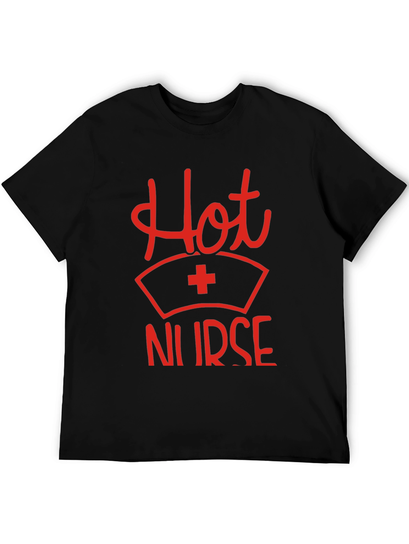Hot Nurse Graphic Tee - Novelty Medical T-Shirt