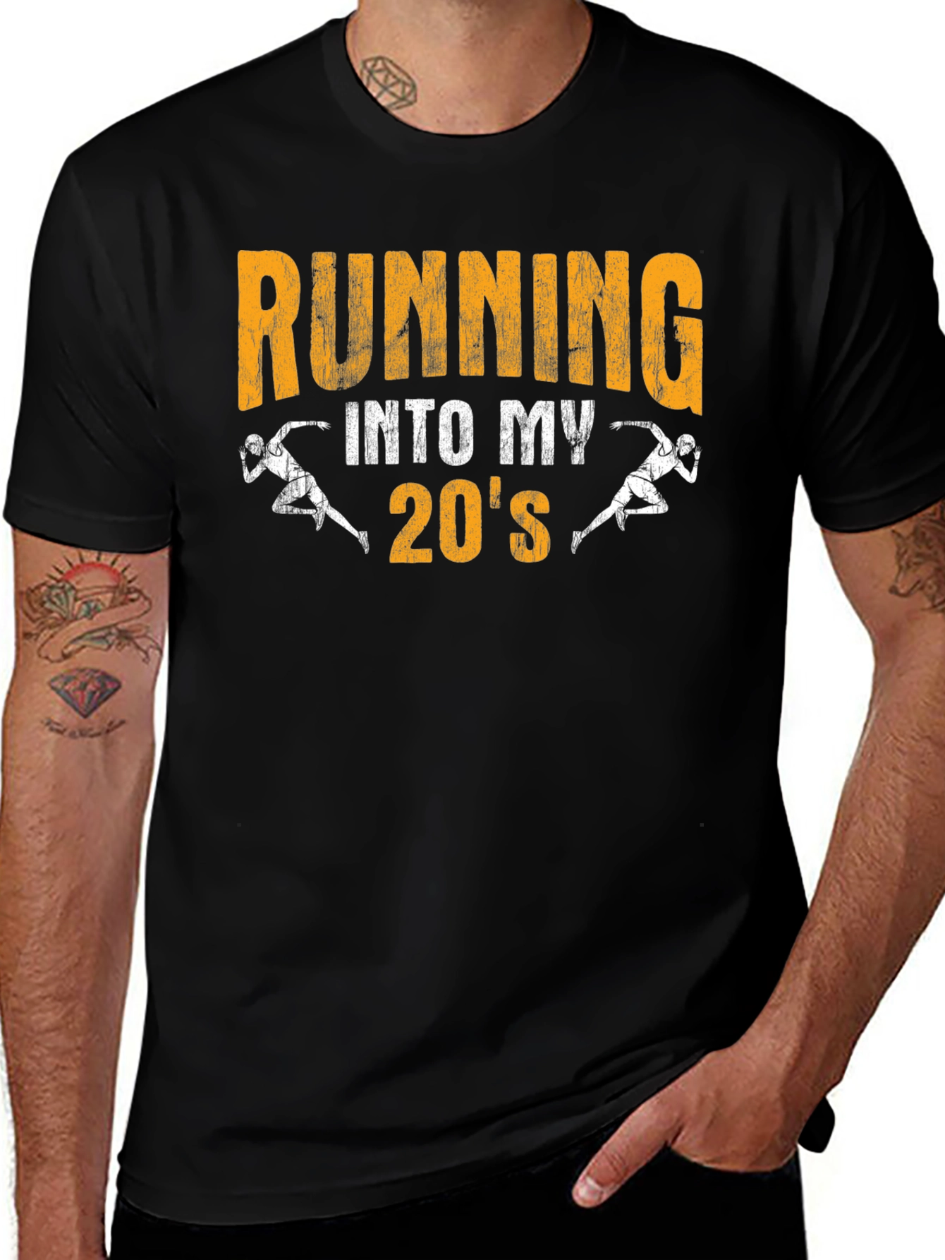 Running Into My 20s Graphic Tee