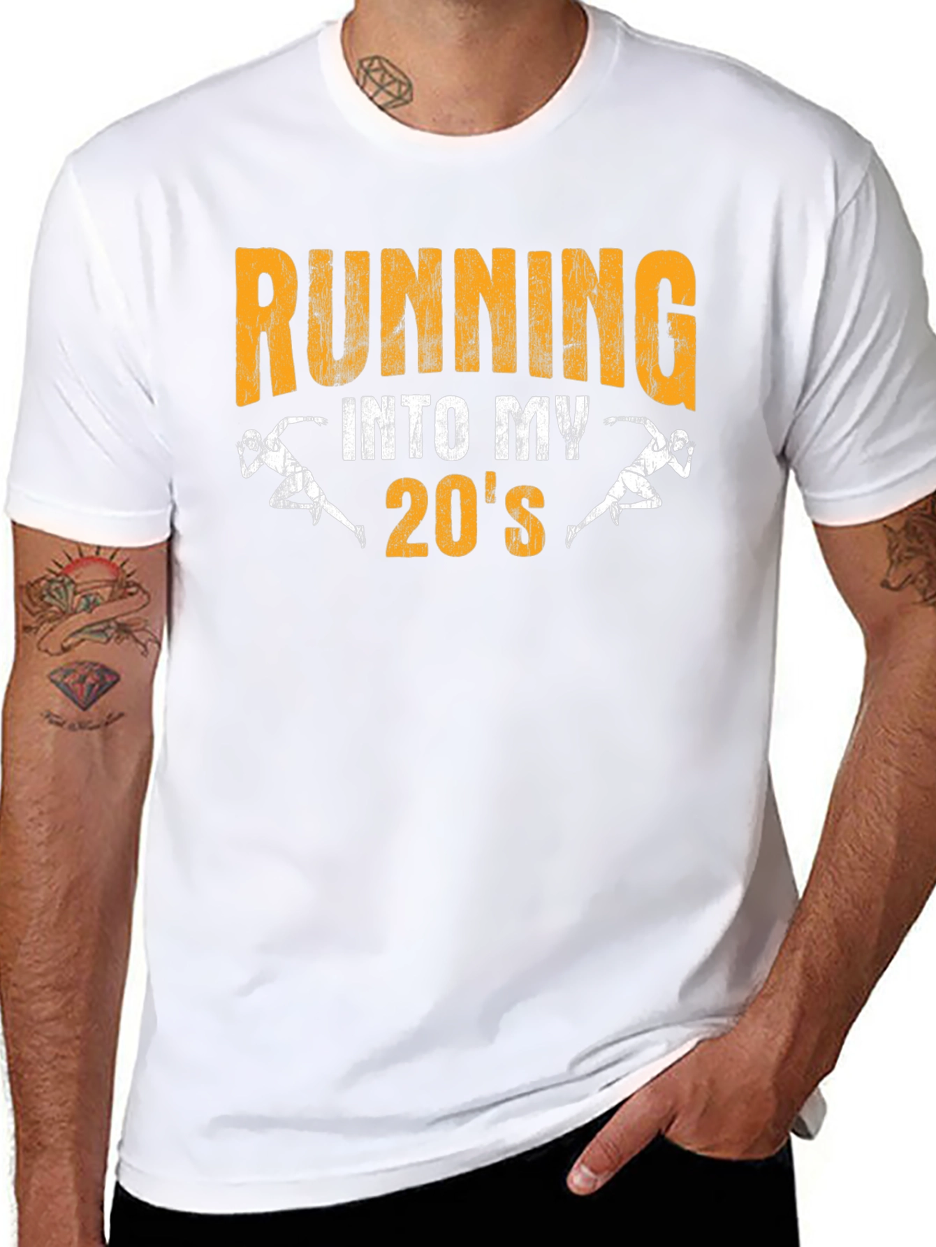 Running Into My 20s Graphic Tee
