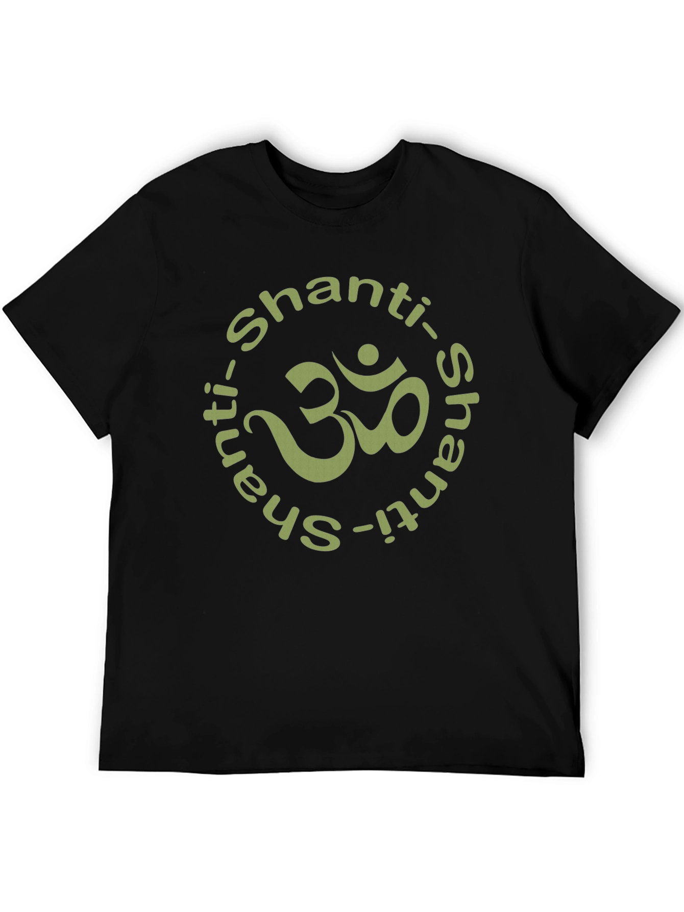 Shanti Om Symbol T-Shirt - Black