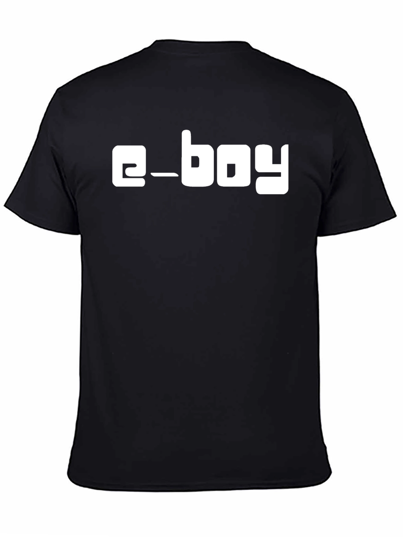 E-boy Black Graphic Tee