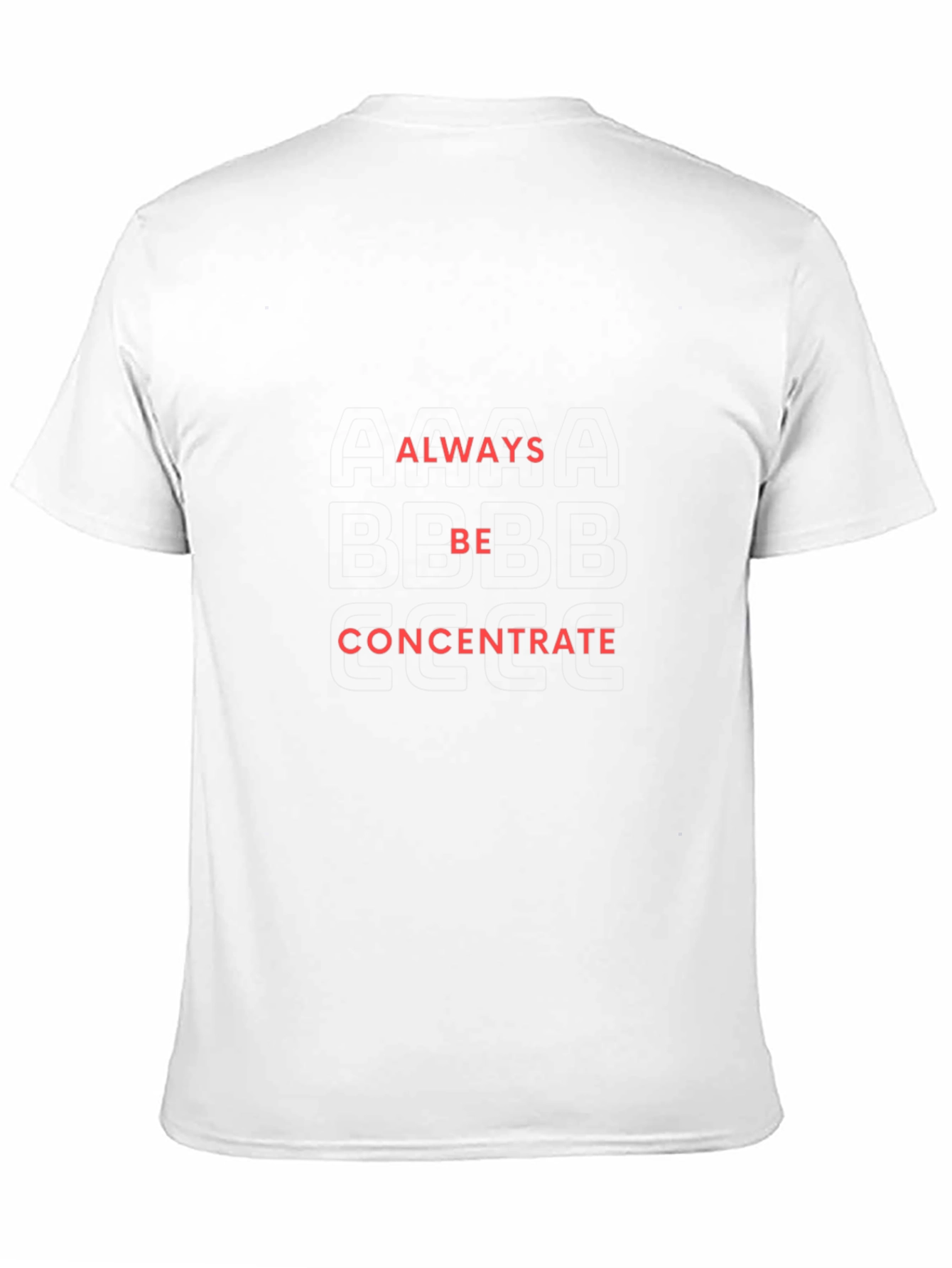 Always Be Concentrate Graphic Tee - Black