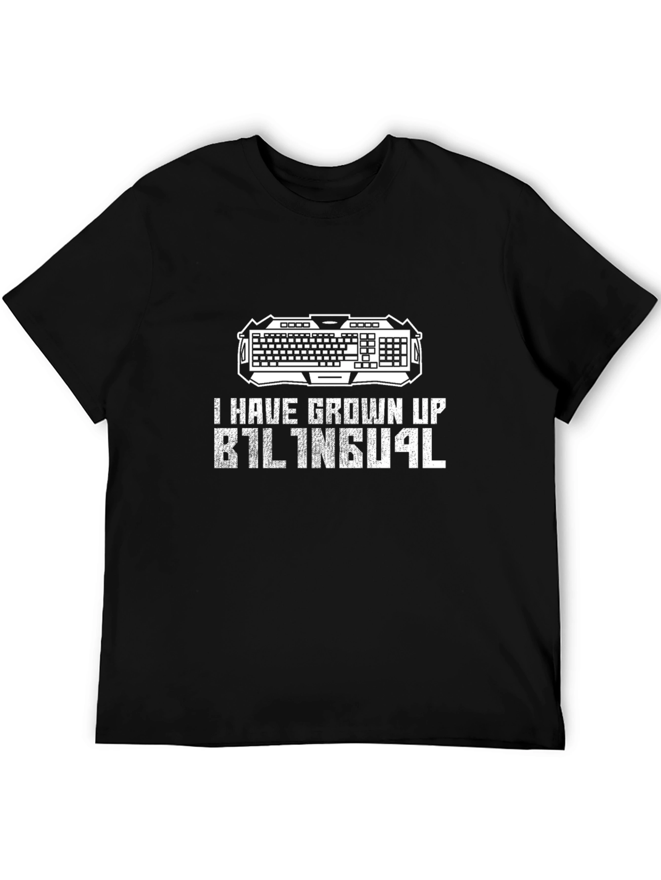 Bilingual Gamer T-Shirt: I Have Grown Up Bilingual