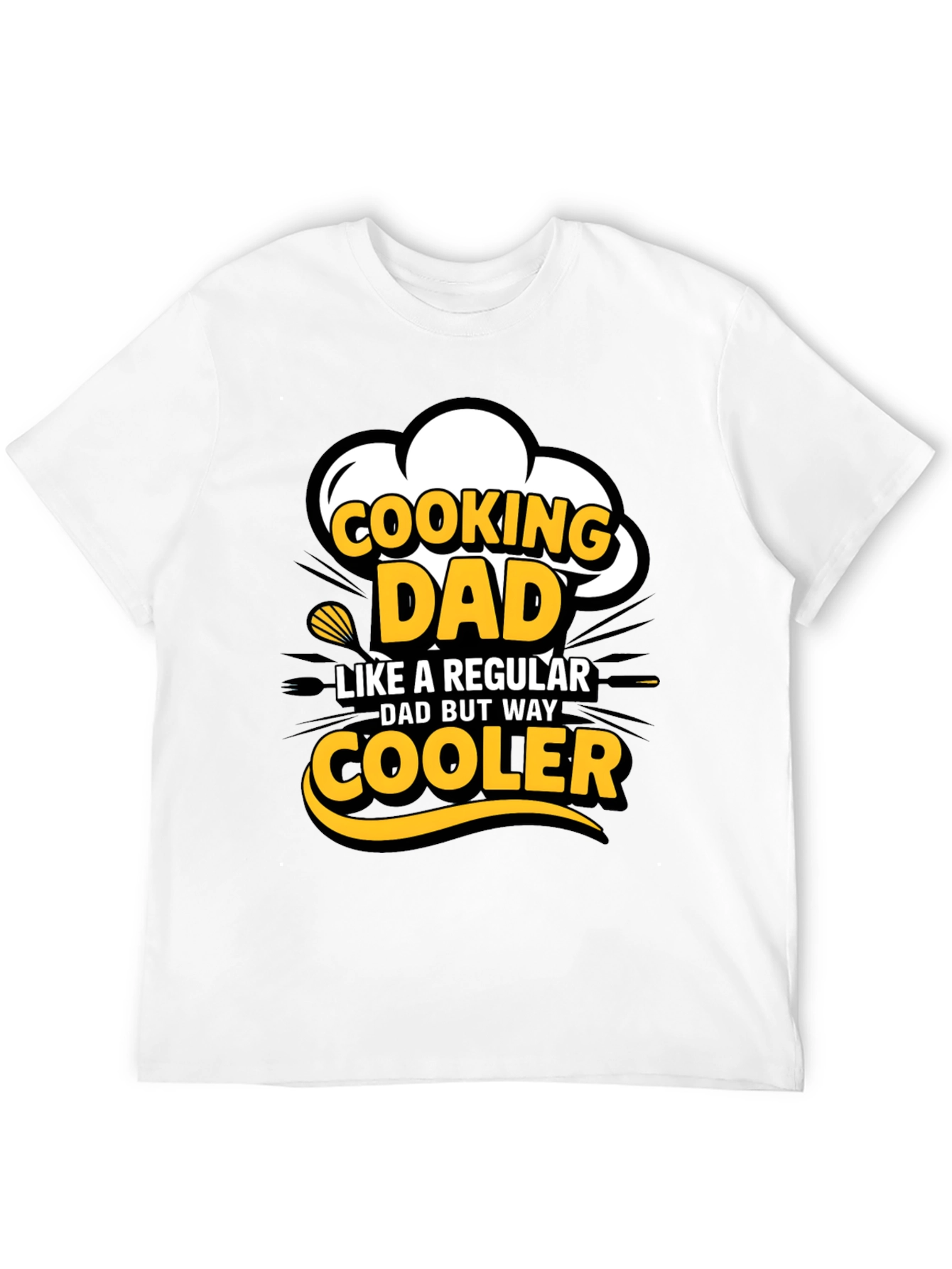 Cooking Dad T-Shirt - Cooler Chef Dad Tee