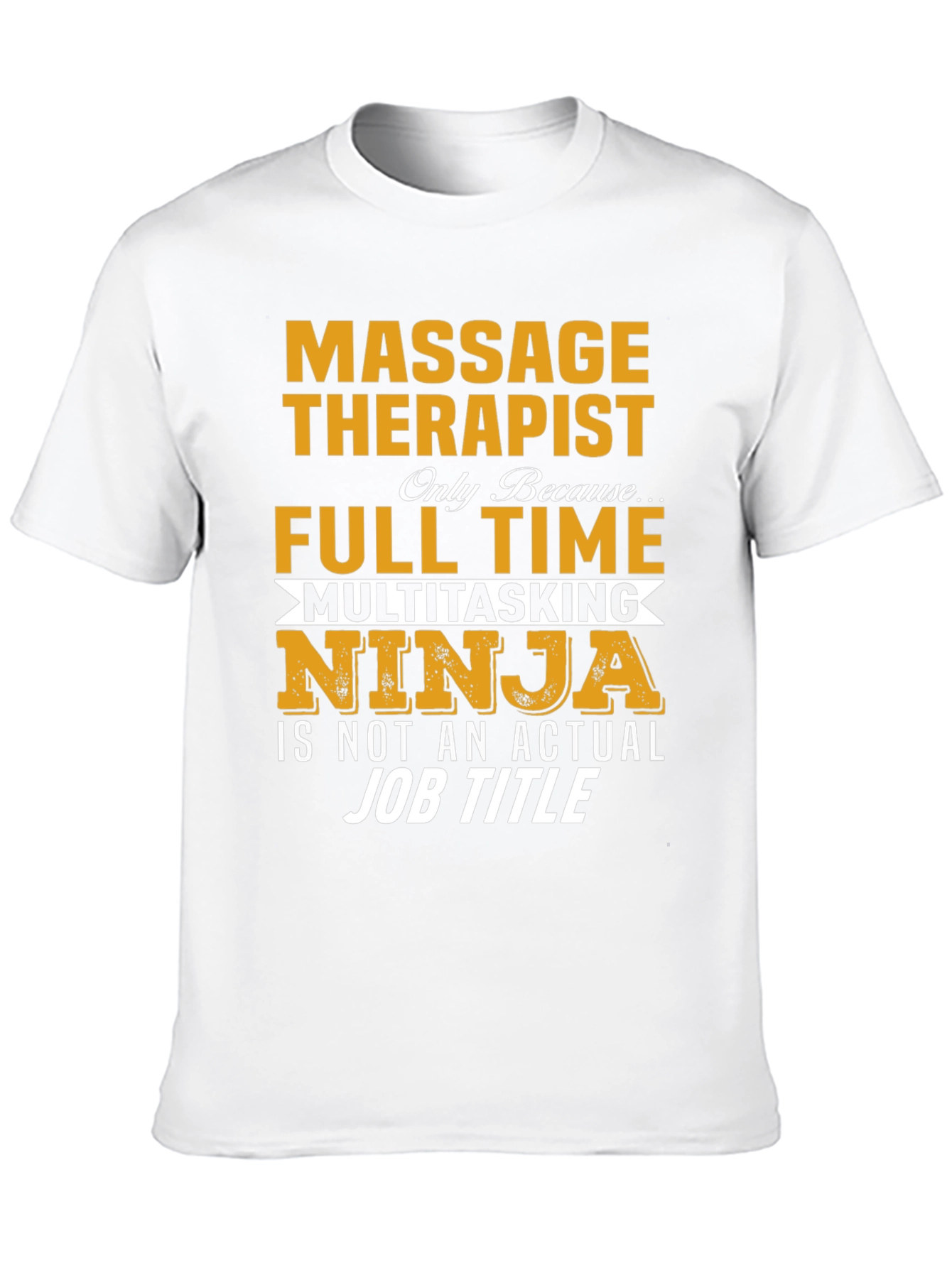 Massage Therapist Ninja T-Shirt