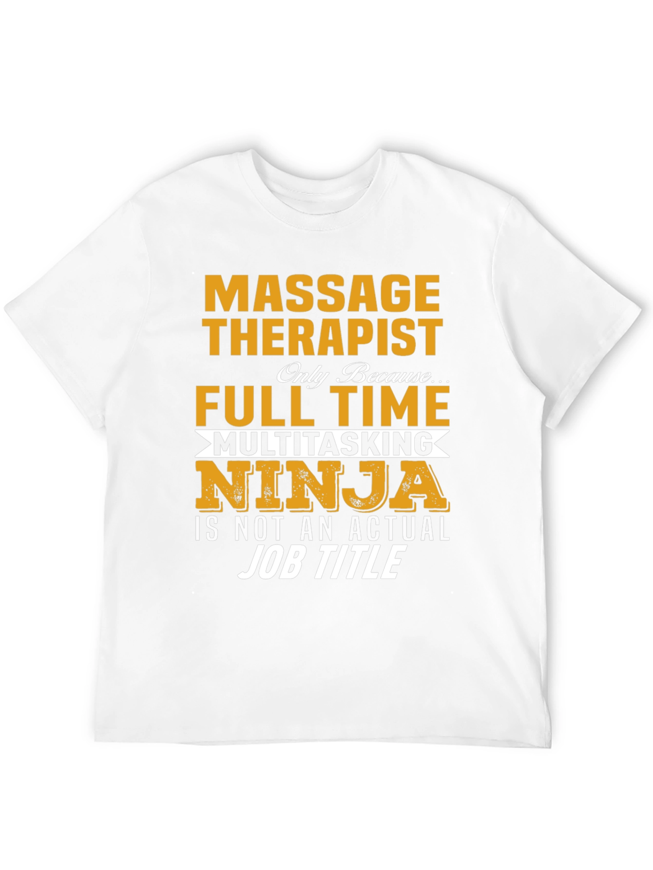 Massage Therapist Ninja T-Shirt