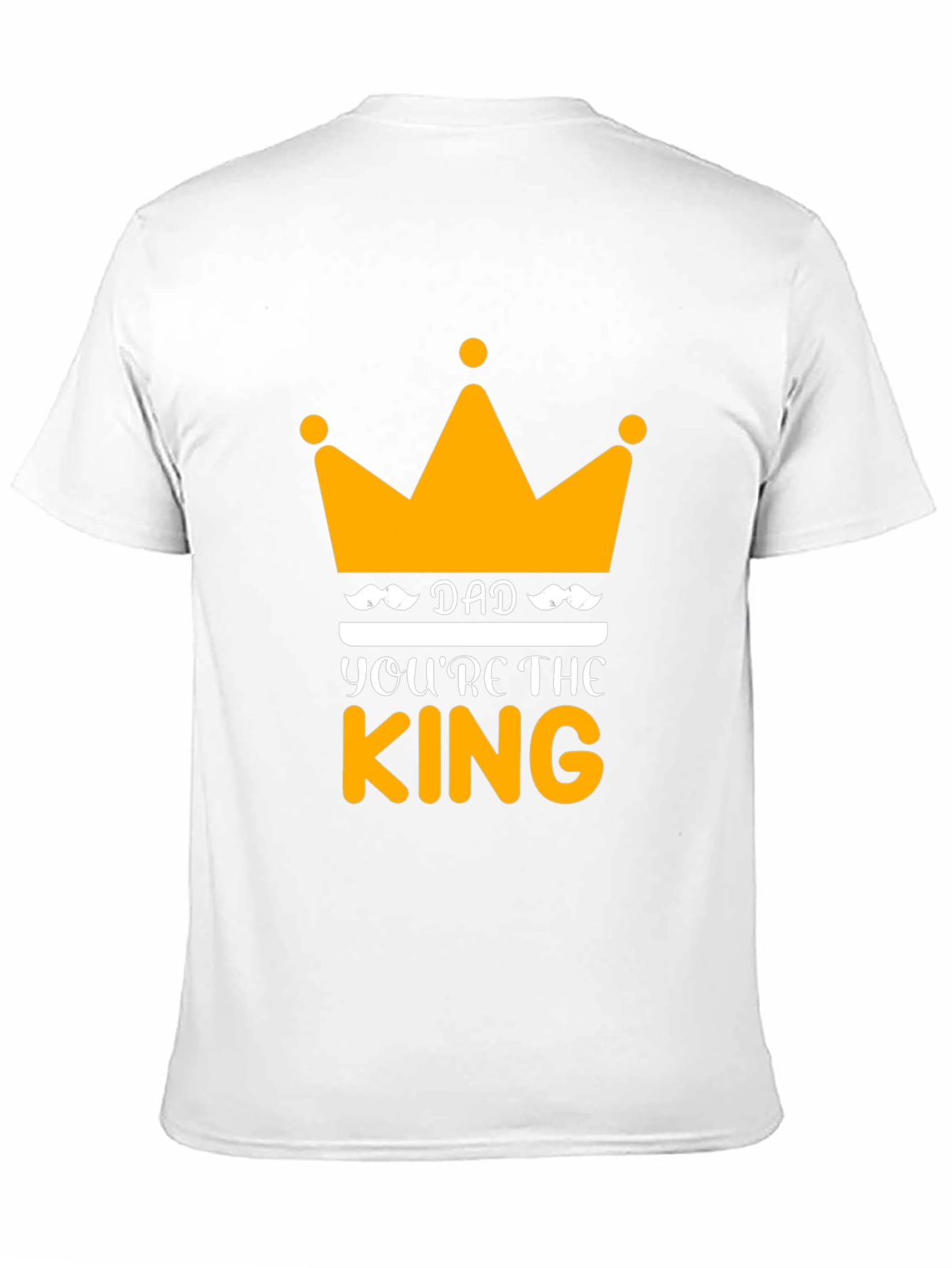 Dad Youre The King Black T-Shirt