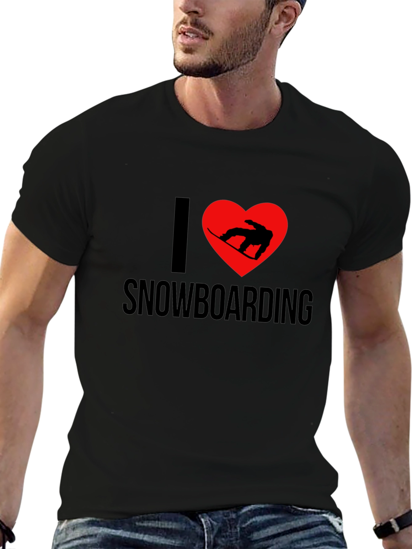 I Heart Snowboarding T-Shirt