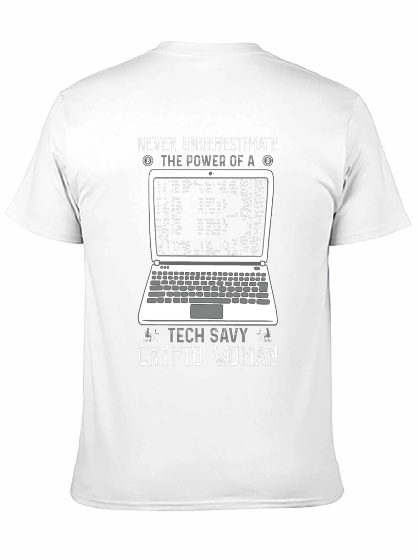 Tech Savvy Crypto Woman T-Shirt
