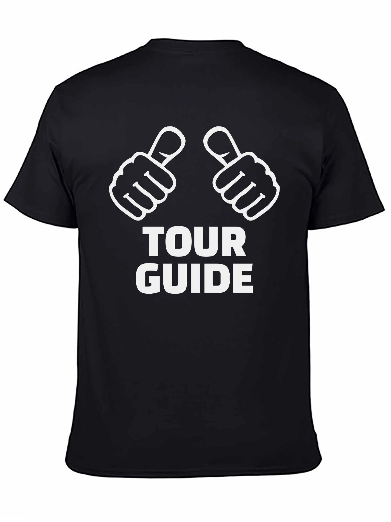 Tour Guide Graphic T-Shirt - Novelty Humor Design